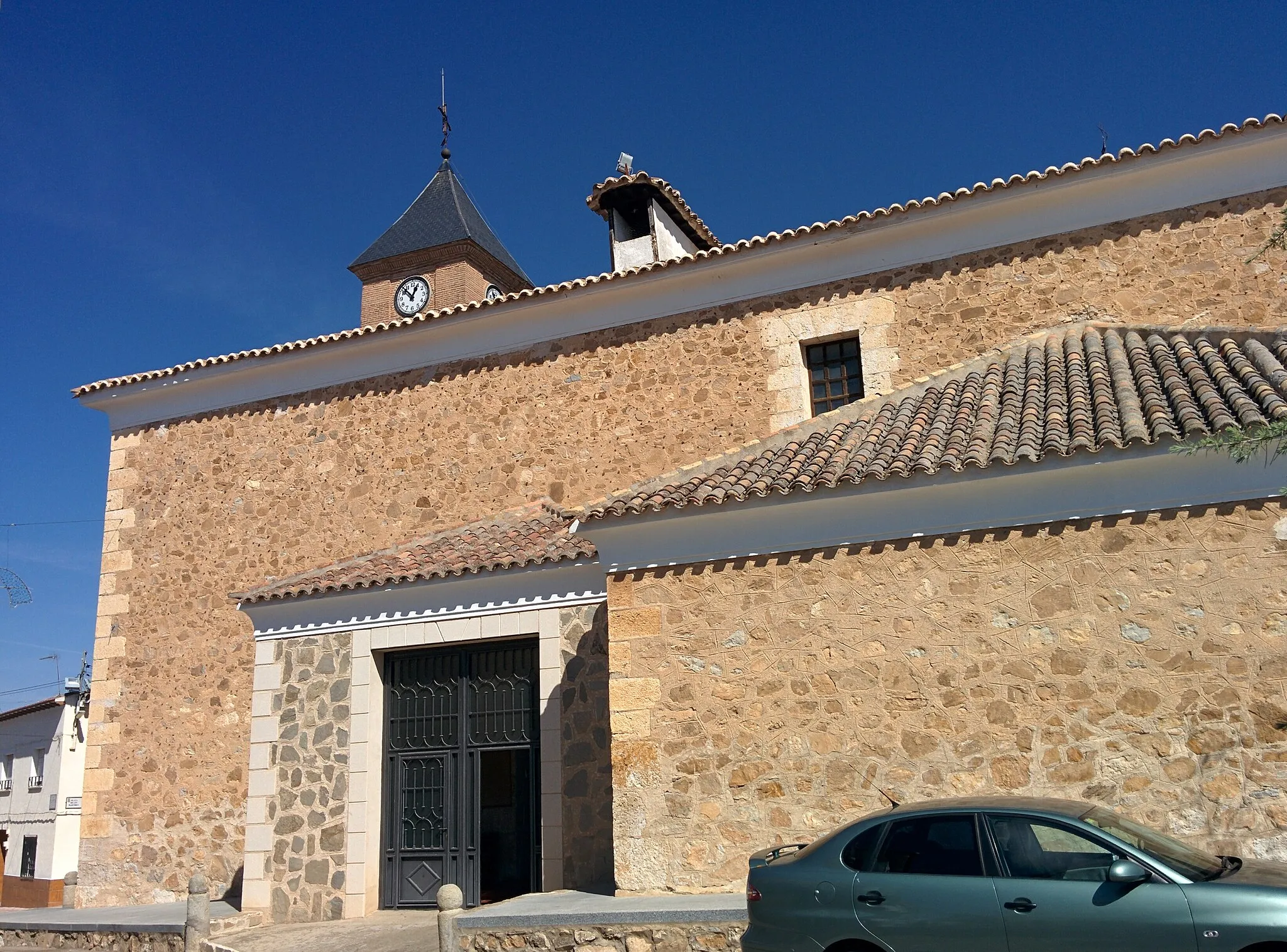 Photo showing: Iglesia de Santa Ana, Villanueva de Bogas (Toledo, España).