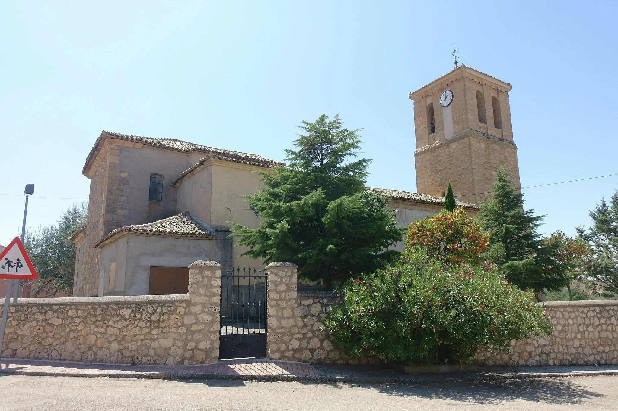 Photo showing: Iglesia de Nuestra Señora de la Asunción, Villar de Domingo García (Cuenca, España).