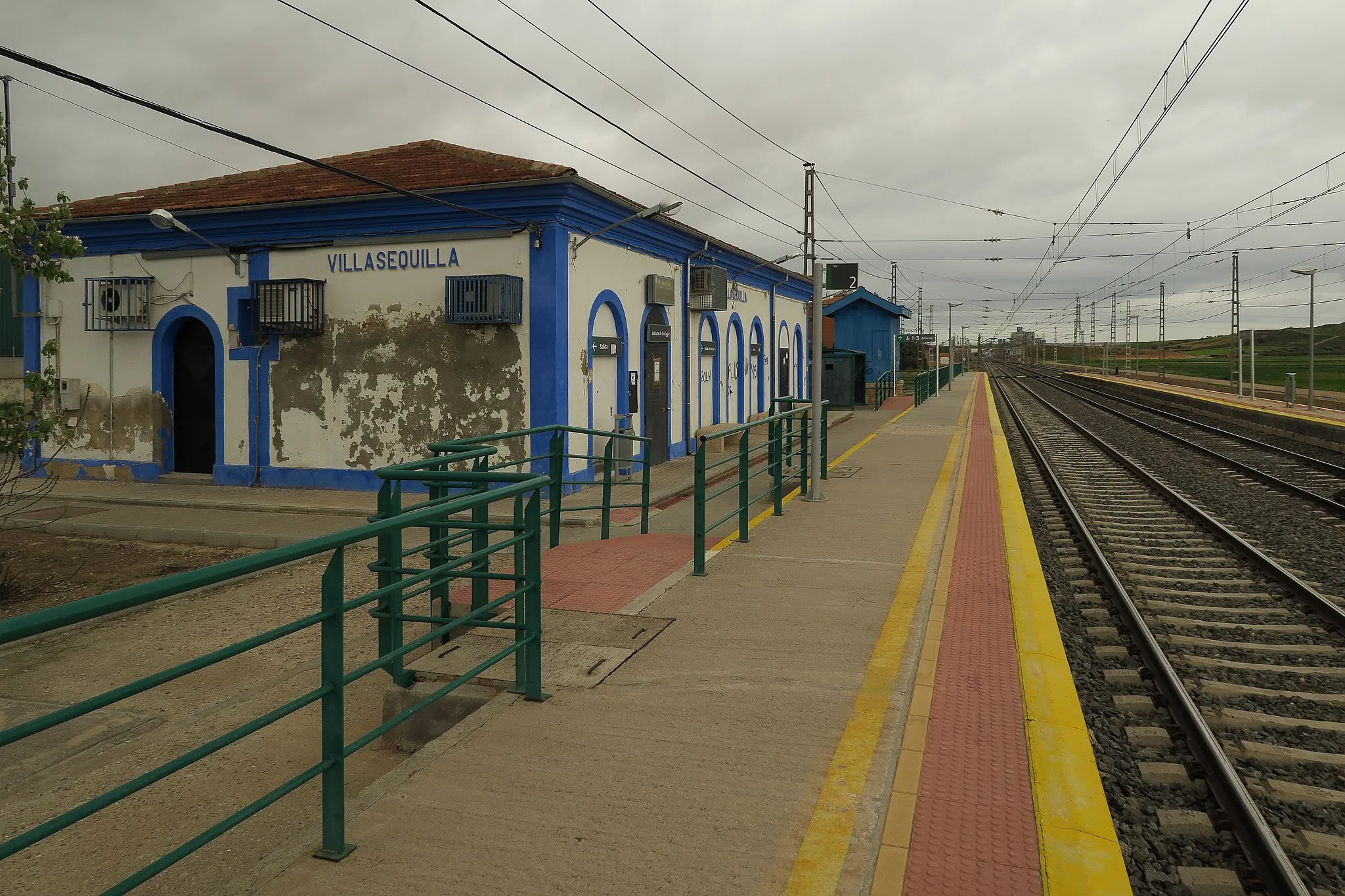 Photo showing: Estación de Villasequilla