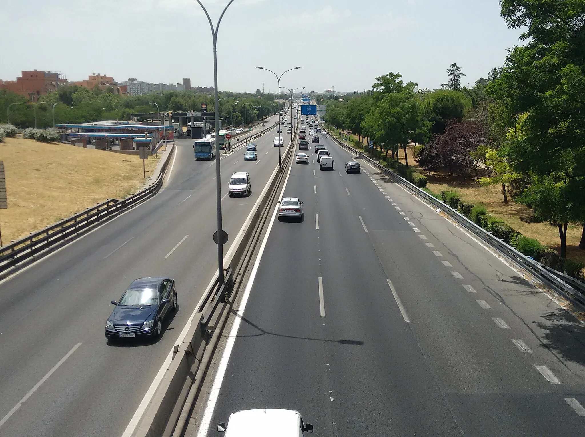 Photo showing: Carretera A-42, Madrid