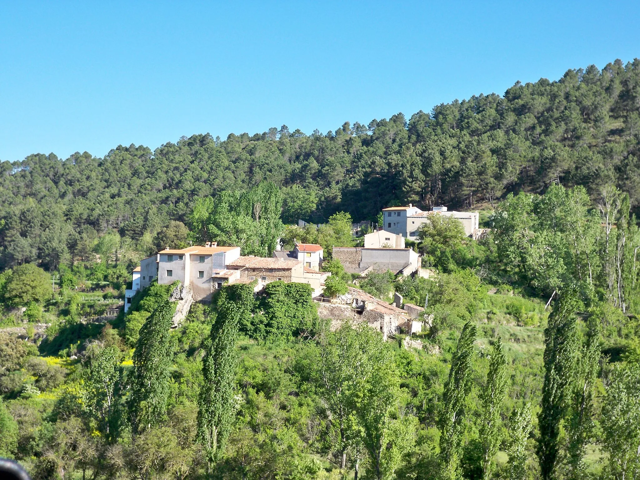 Photo showing: Vista panorámica de la localidad de Cañada de Morote (Término Municipal de Molinicos (Albacete))