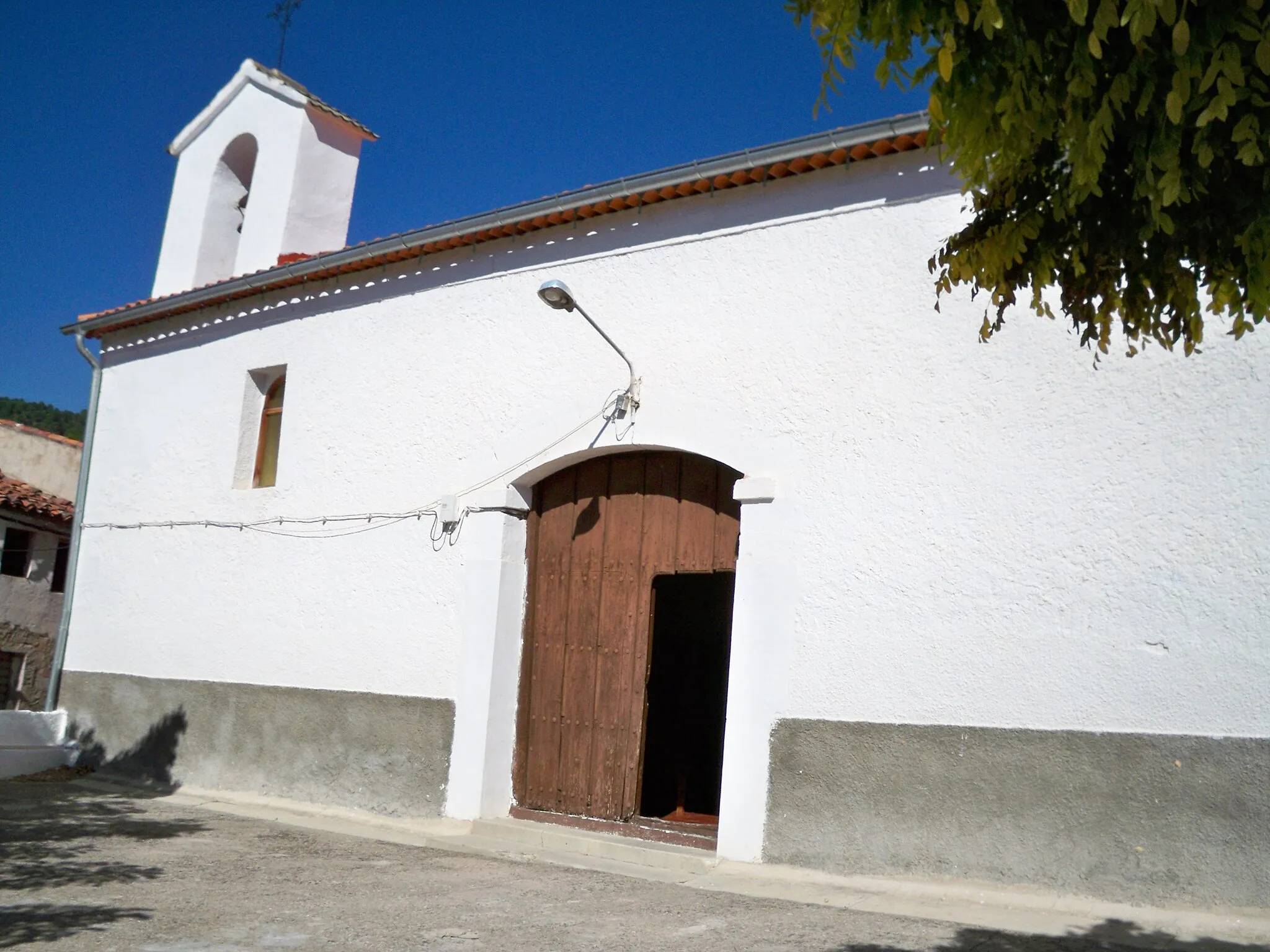 Photo showing: Vista del templo de San Pablo Apóstol de Cañada del Provencio (Molinicos)