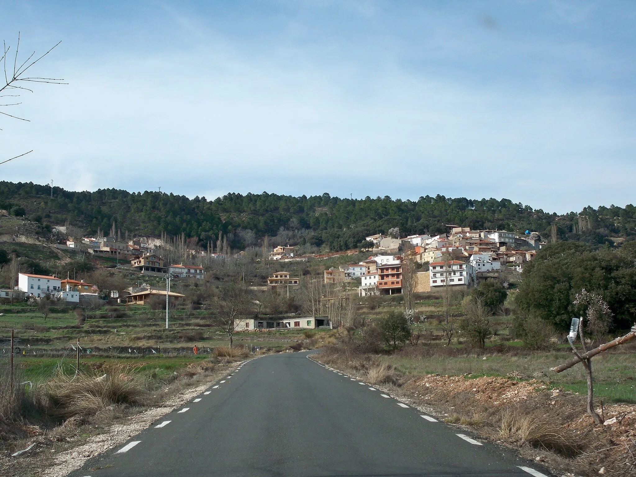 Photo showing: Vista de la entrada a La Cañada del Provencio (Molinicos - Albacete)
