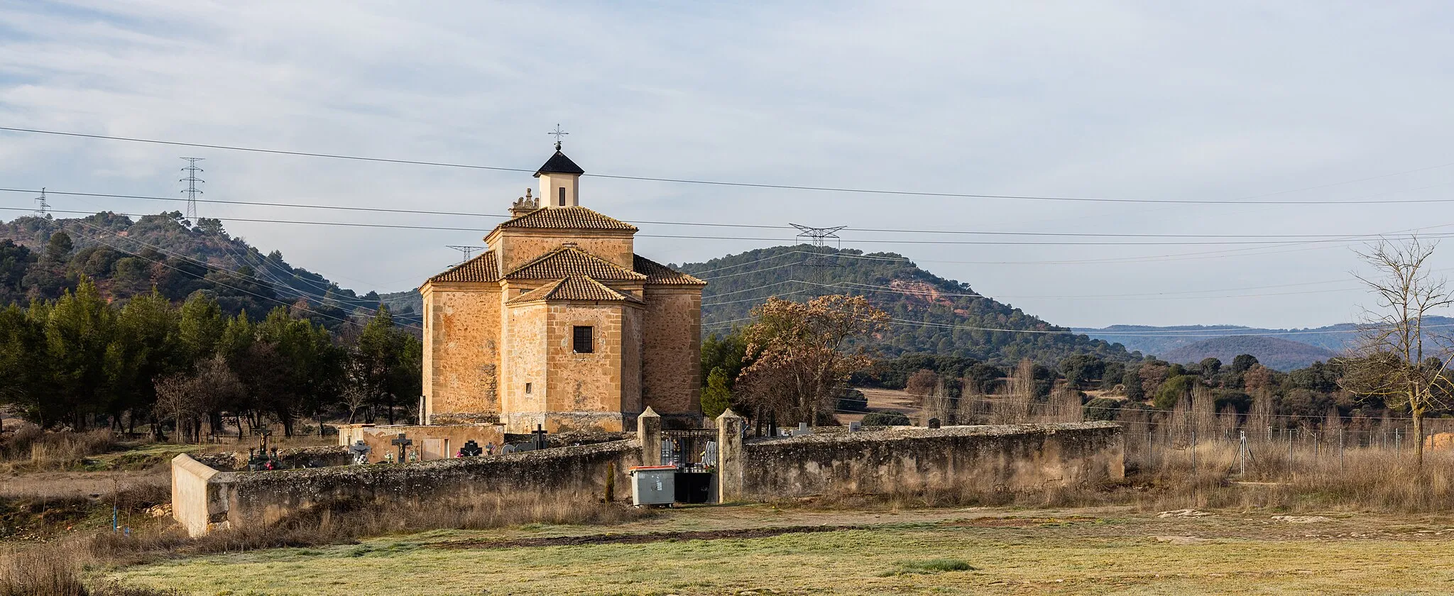 Photo showing: Hermitage of the Conception, Gualda, Guadalajara, Spain