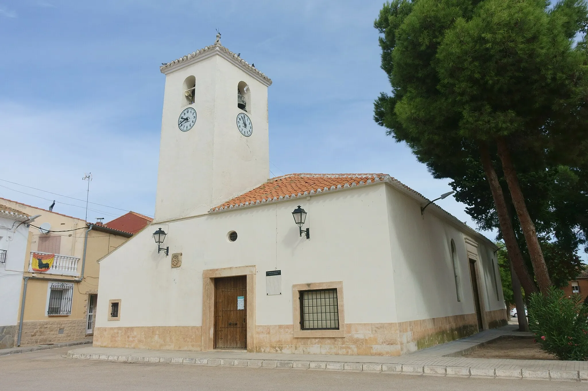 Photo showing: Iglesia de San Antonio Abad, Villar de Chinchilla (Albacete, España).