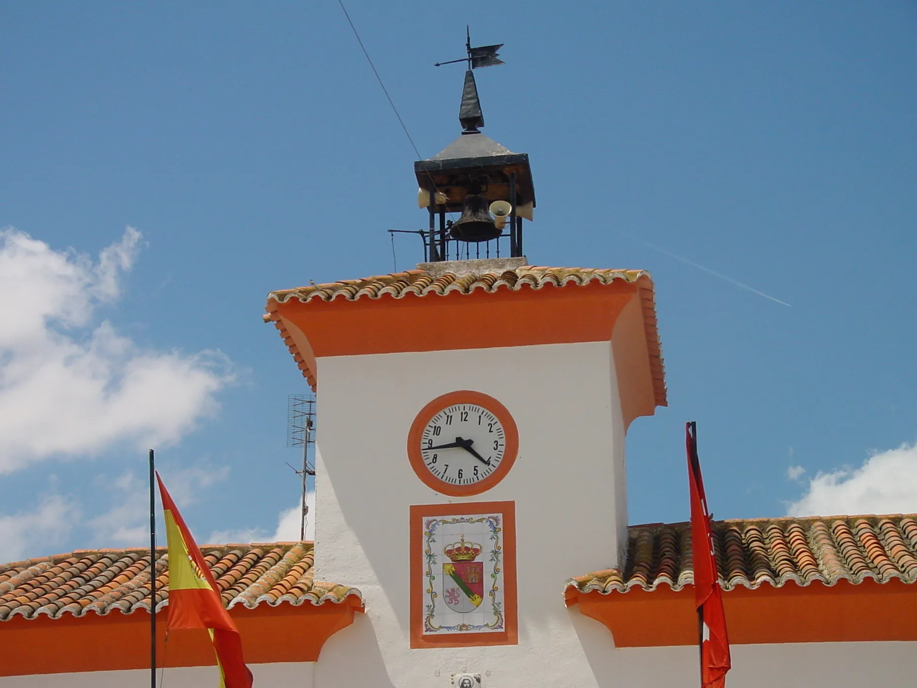 Photo showing: Torre del ayuntamiento en Villamanrique de Tajo.