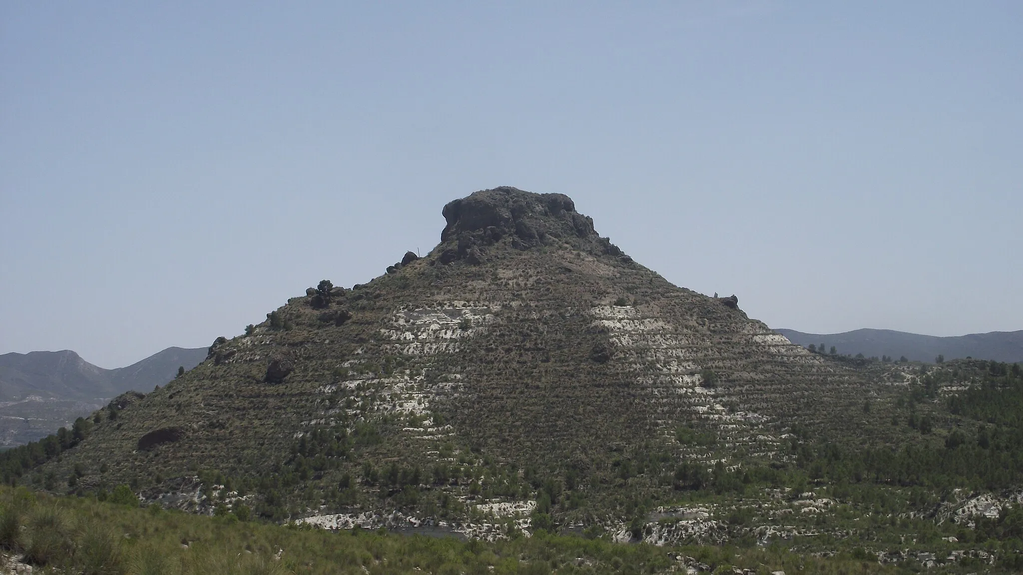 Photo showing: Vista del volcán de Salmeron Murcia España