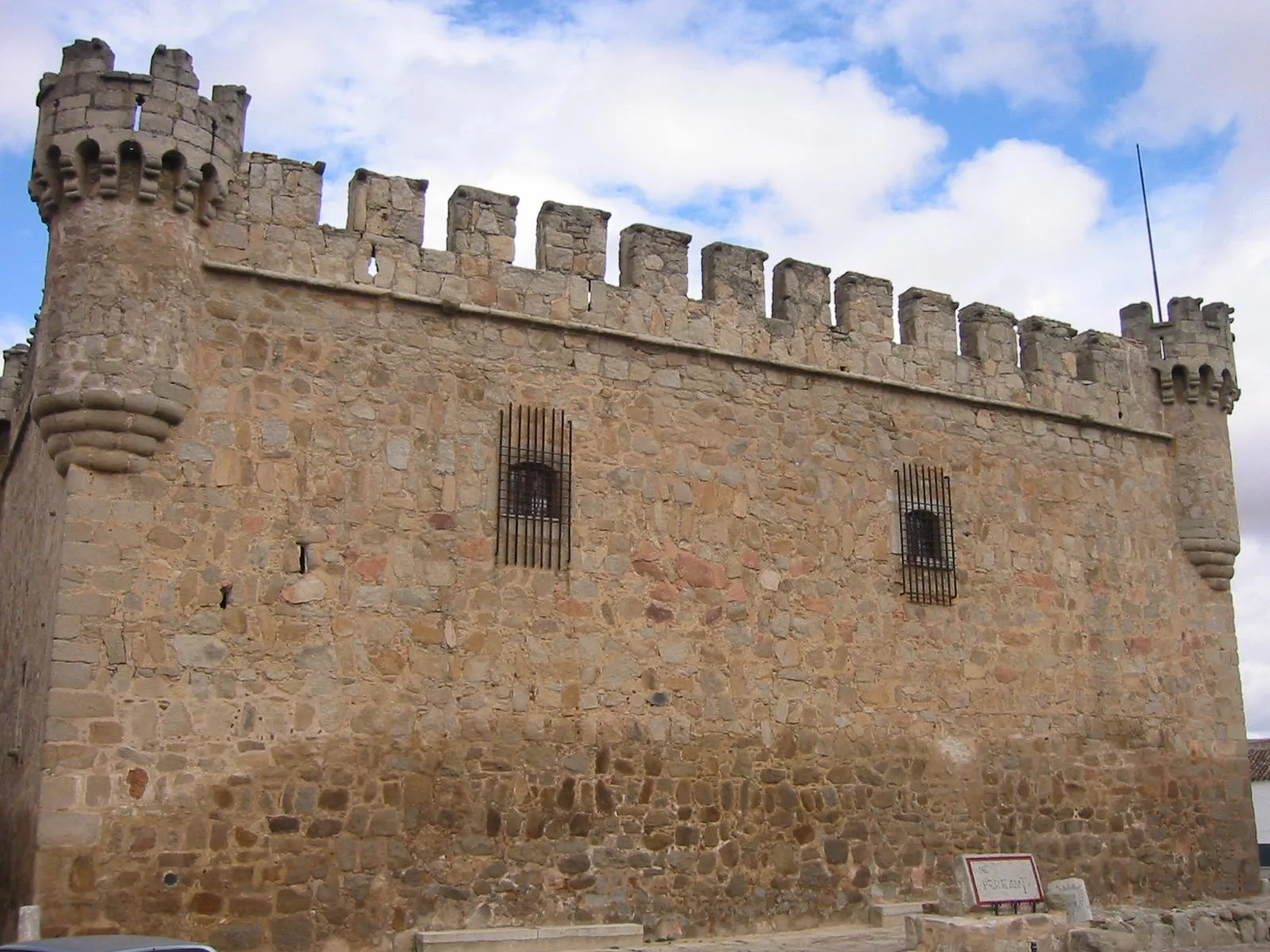 Photo showing: Castillo de los Condes de Orgaz (Orgaz, Toledo).