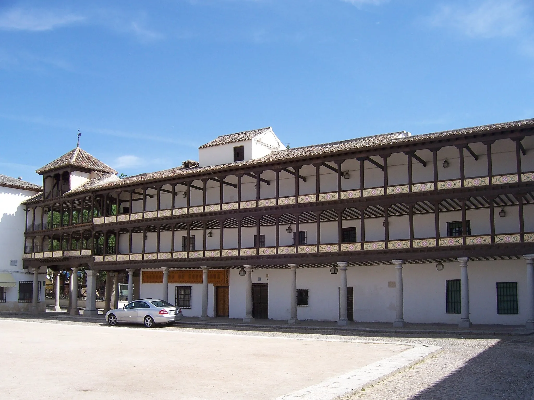 Photo showing: Vista Plaza Mayor de Tembleque