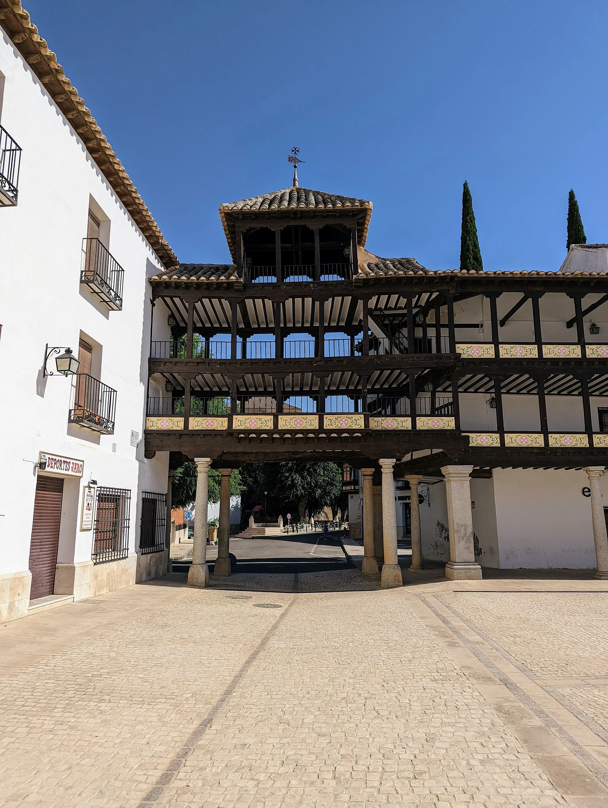 Photo showing: Plaza Mayor de Tembleque (Toledo, España).