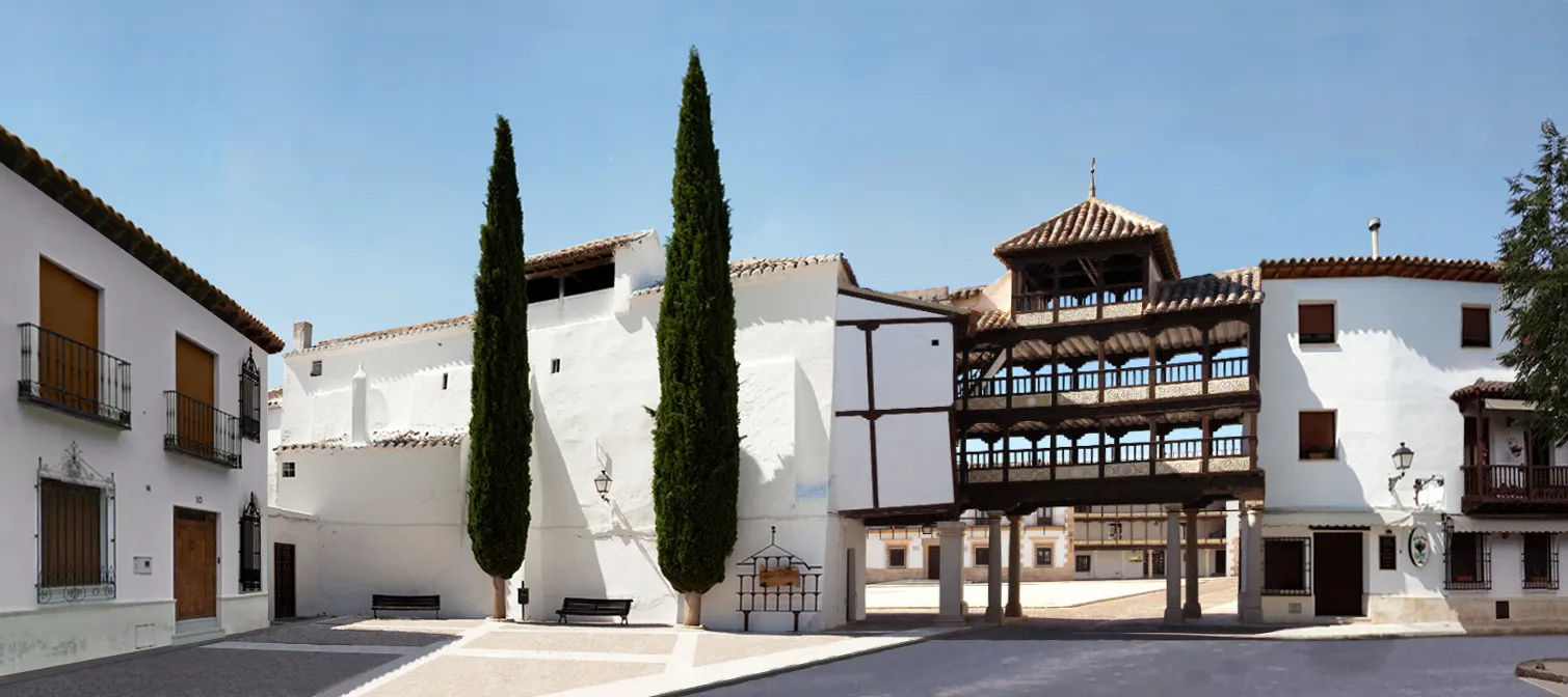 Photo showing: Entrée de la Plaza de Tembleque (partie arrière), et Plaza Orden