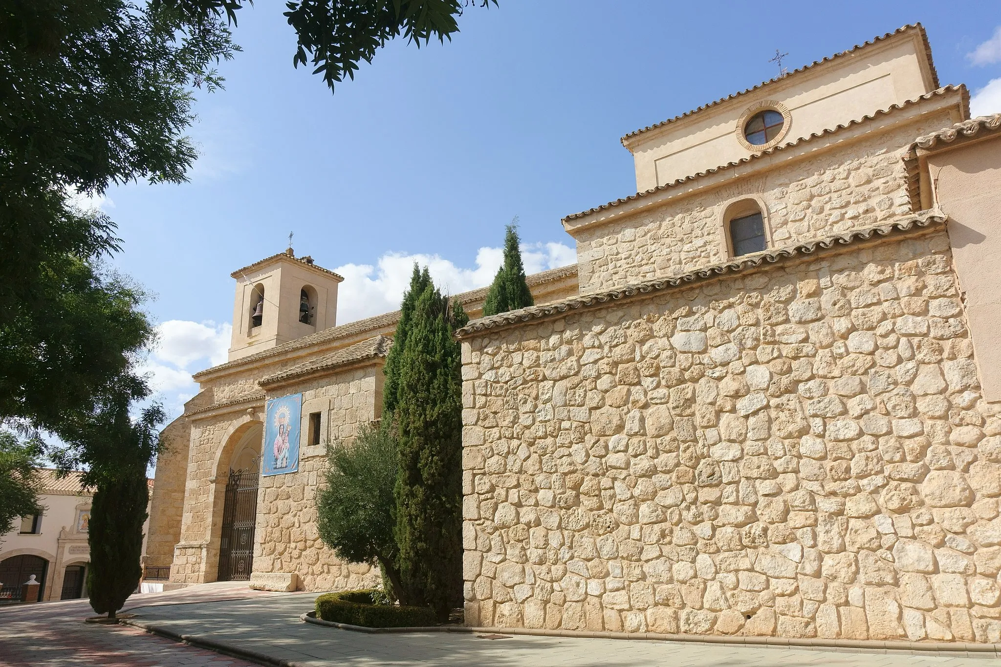 Photo showing: Iglesia de San Andrés Apóstol, Miguel Esteban (Toledo, España).