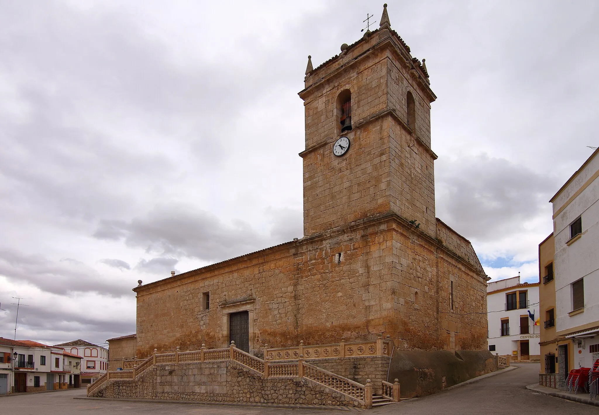 Photo showing: Ledaña, Iglesia parroquial