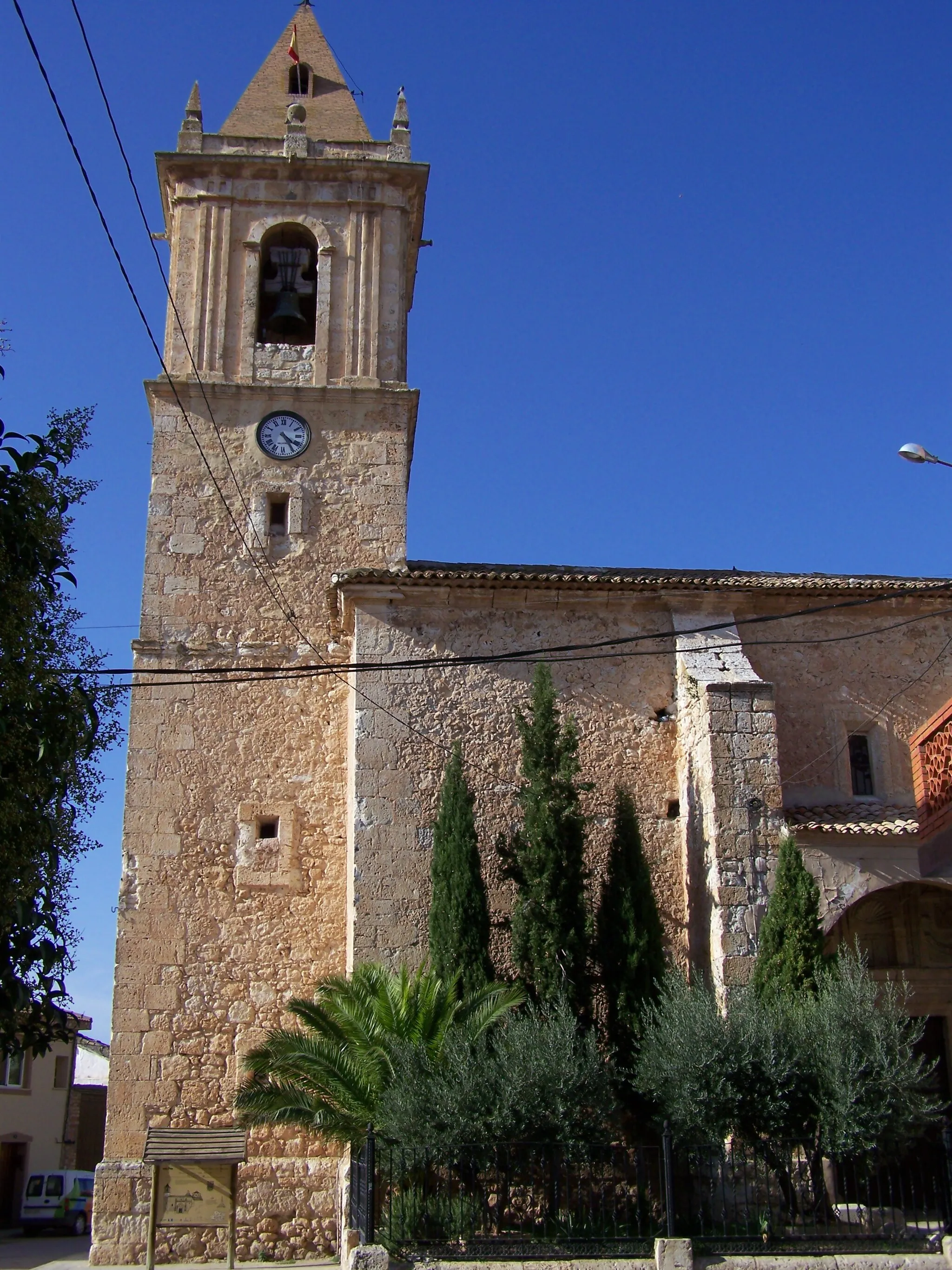 Photo showing: Iglesia de Santa Quiteria (frontal), Casas de Ves, Albacete