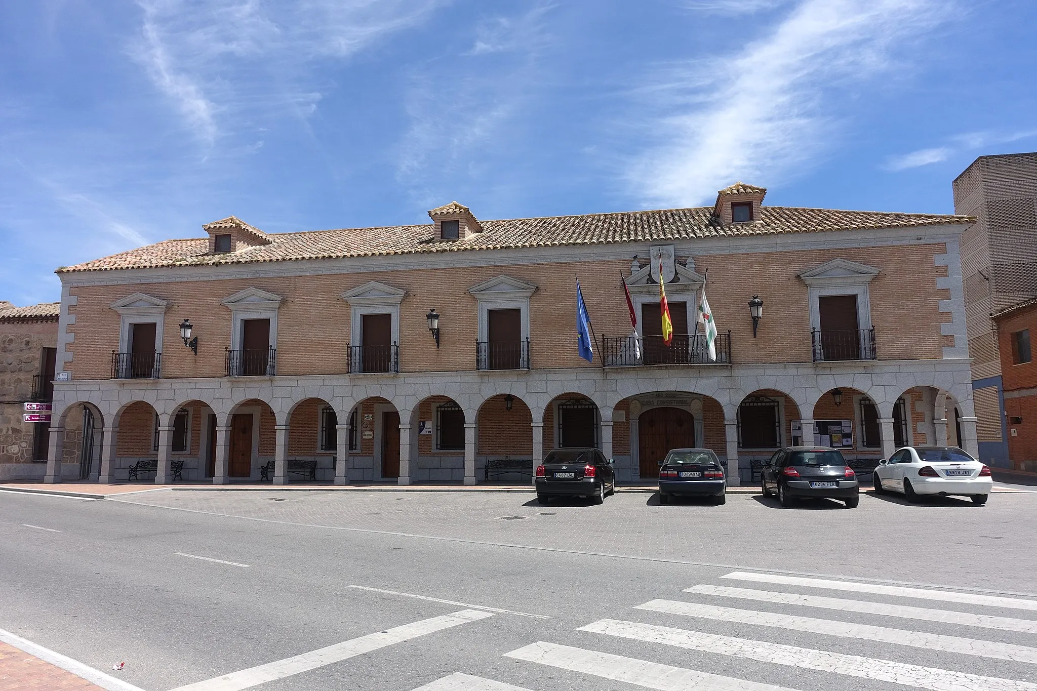 Photo showing: Casa consistorial de Cuerva (Toledo, España).