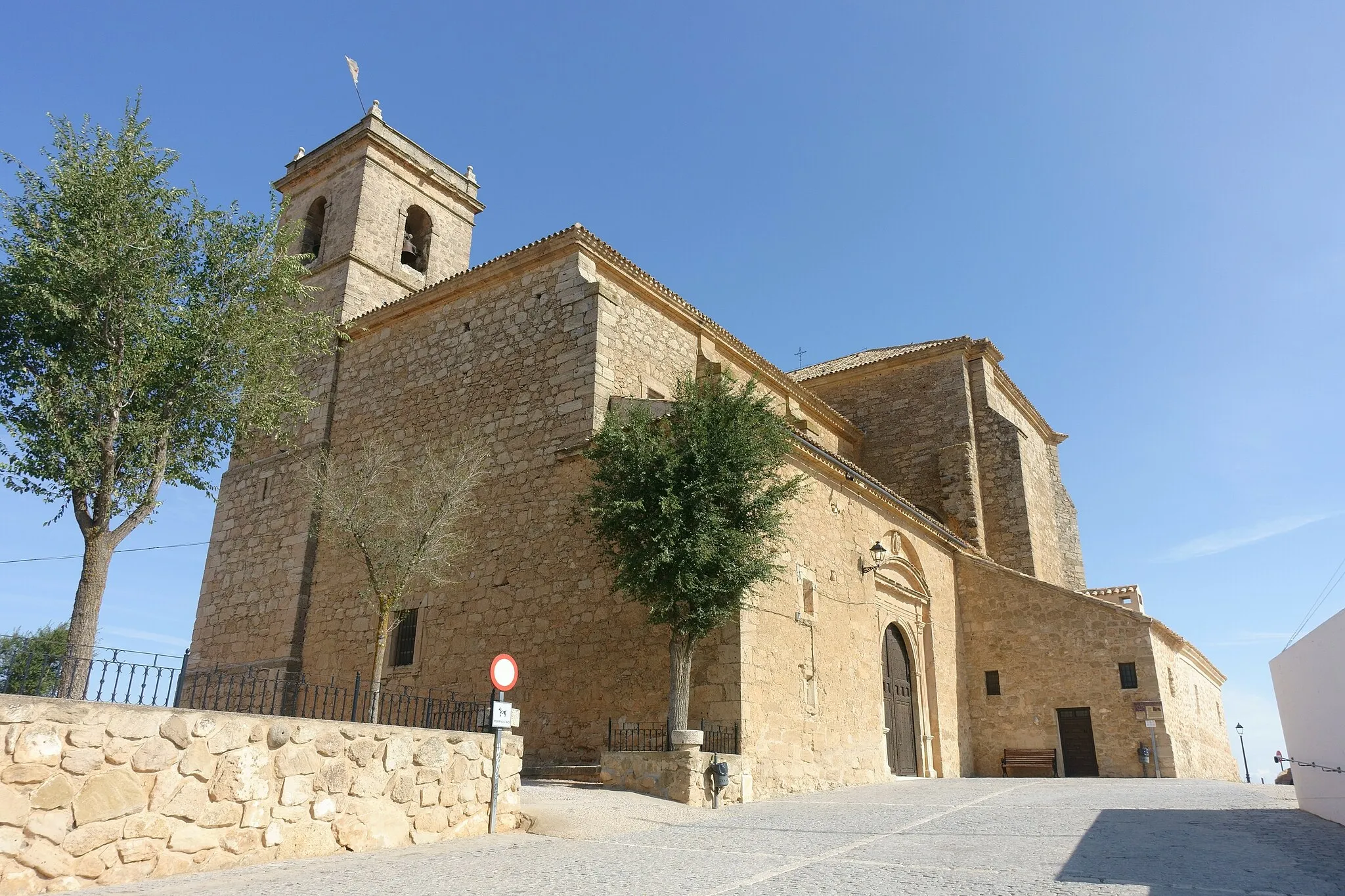 Photo showing: Iglesia de Santiago Apóstol, Santa Cruz de la Zarza (Toledo, España).