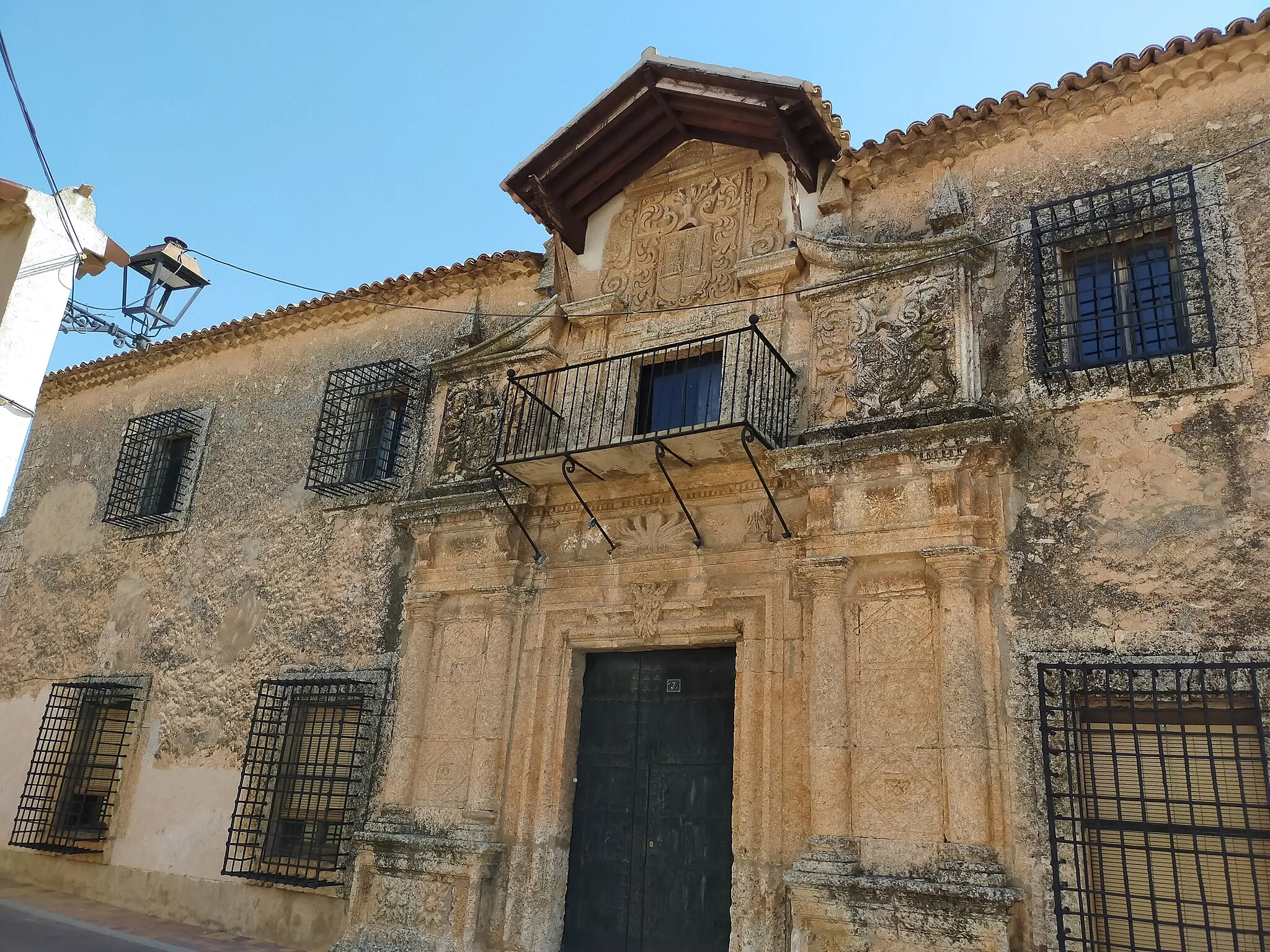 Photo showing: Casa palacio La Sevillana, en Sisante, Cuenca