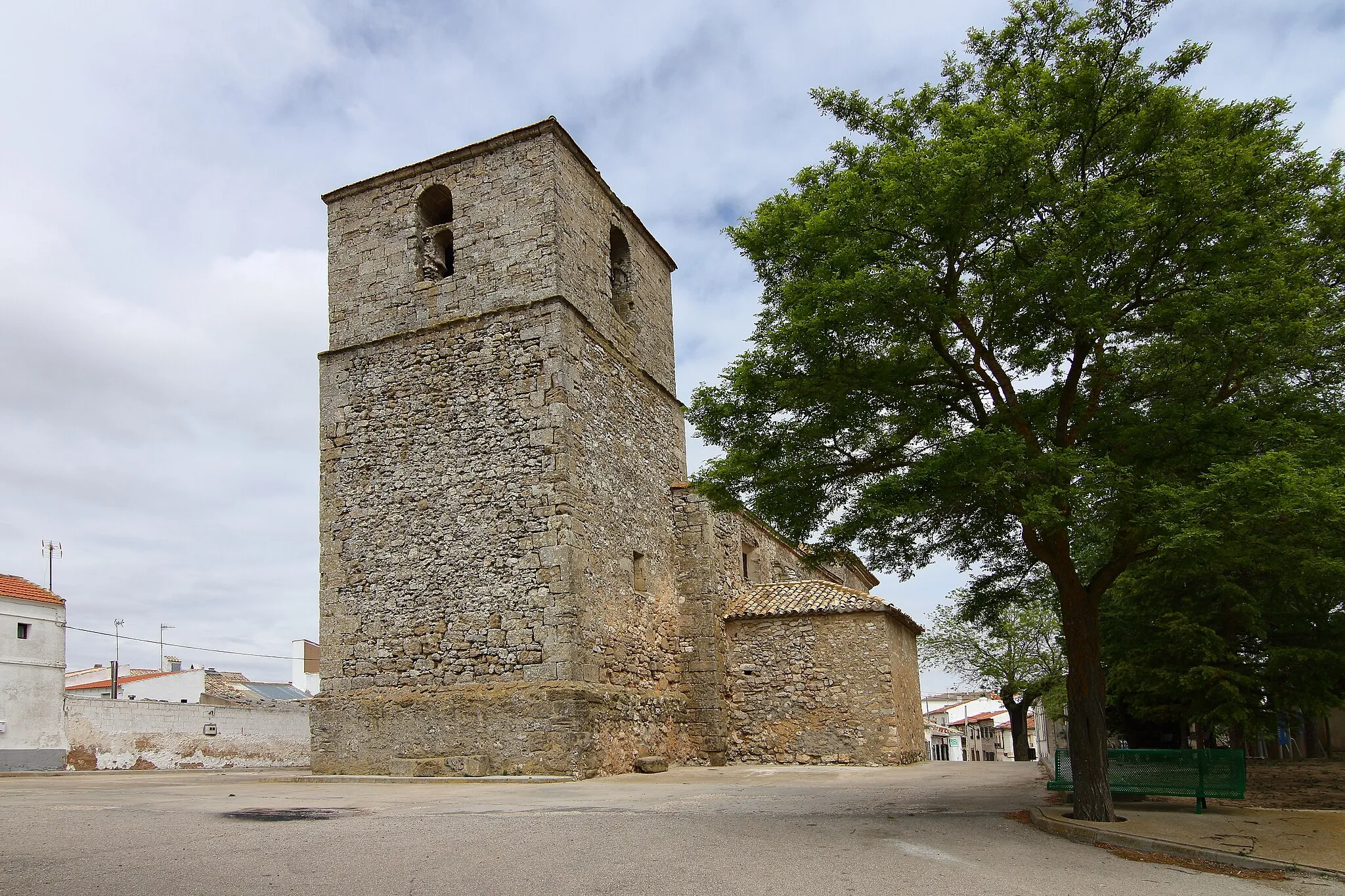 Photo showing: La Hinojosa, Iglesia parroquial, torre