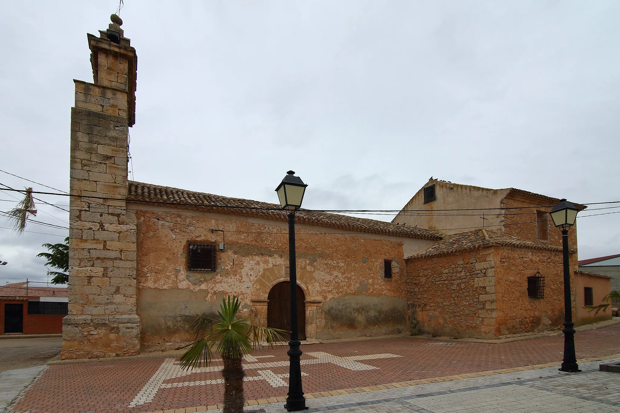 Photo showing: Castillejo de Iniesta, Iglesia parroquial, fachada principal