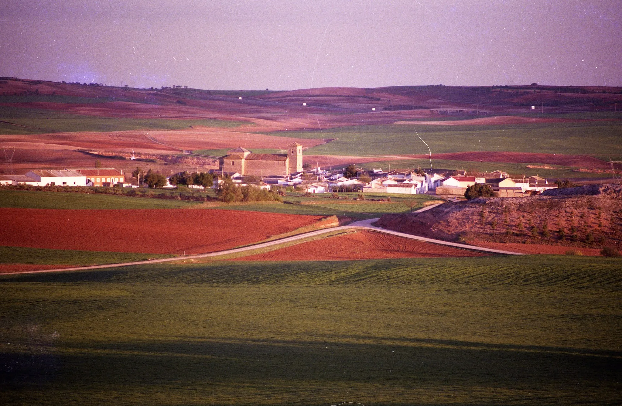 Photo showing: Vista Tribaldos desde la ermita de Santa Ana