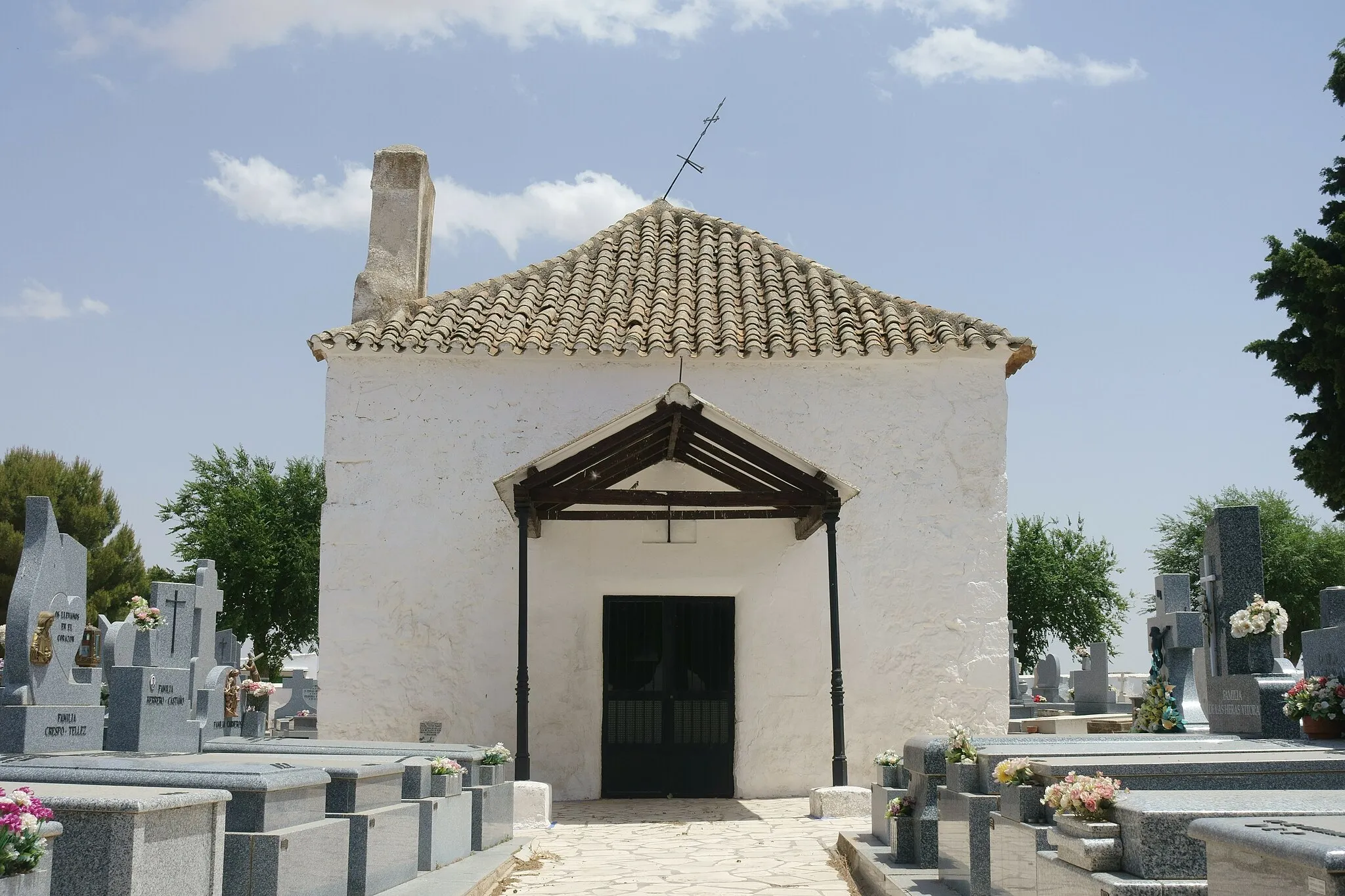 Photo showing: Ermita del Cristo del Humilladero, en el cementerio de El Romeral (Toledo, España).