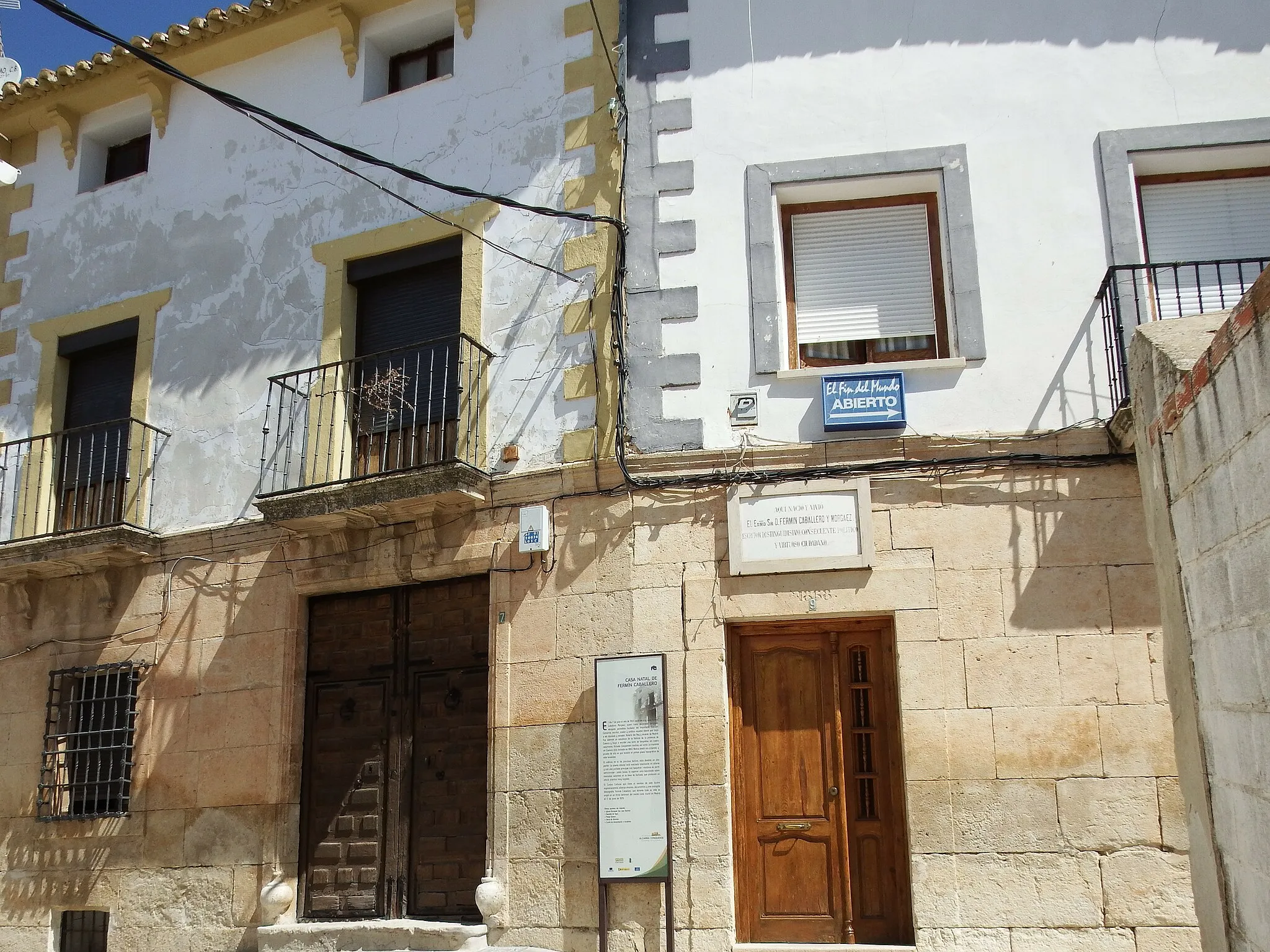 Photo showing: Barajas de Melo. Casa de Fermín Caballero.