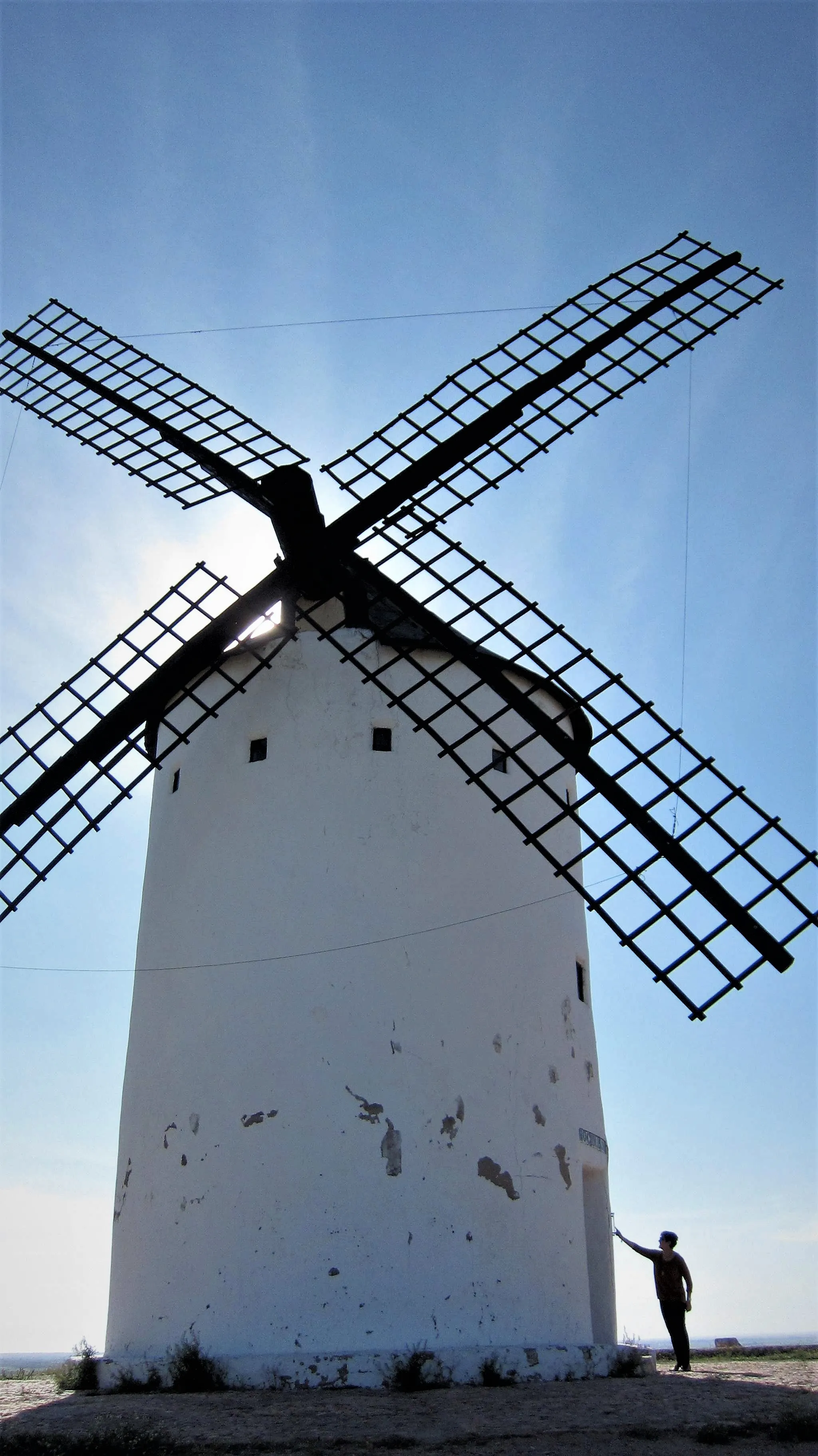 Photo showing: De molens van La Mancha, de monsters waartegen Don Quijote ten strijden trok. Molinos de Alcázar de San Juan