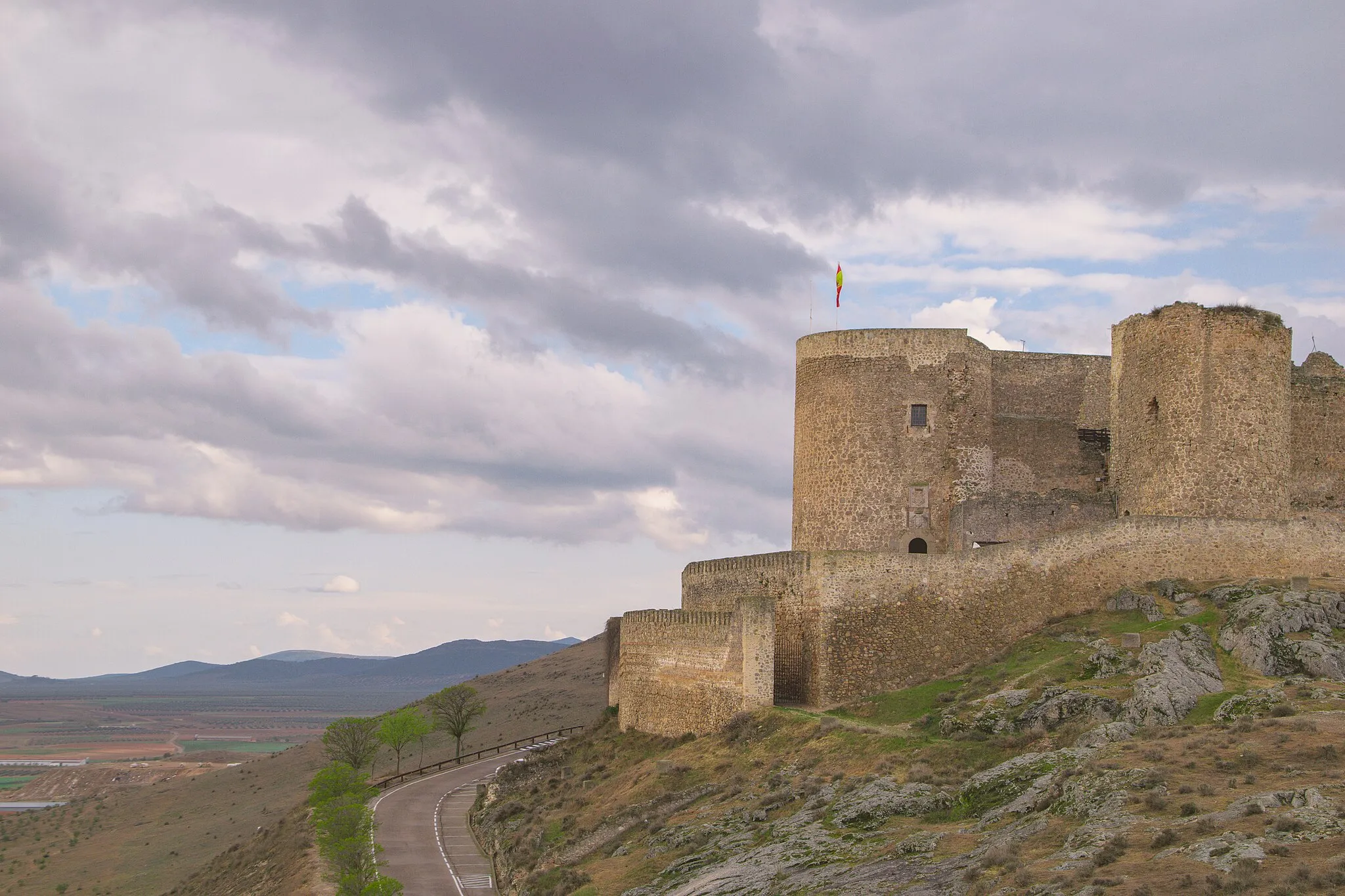 Photo showing: Northern view of the Castle of Consuegra