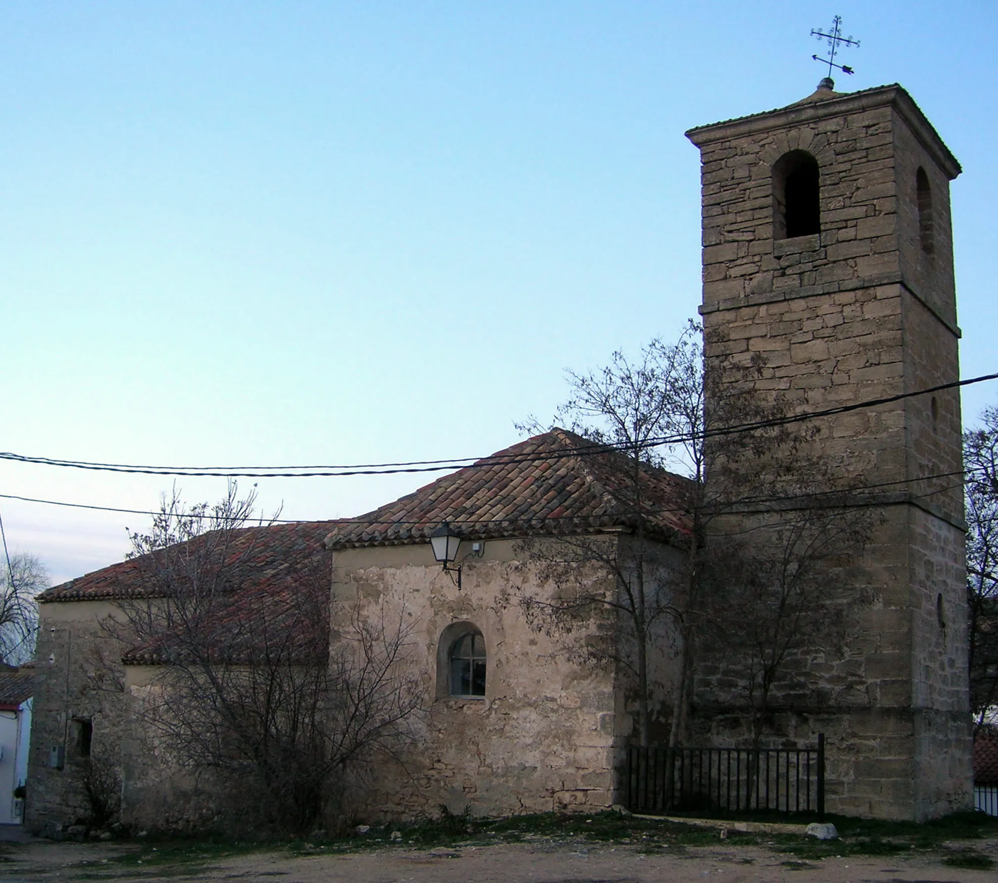 Photo showing: Iglesia de Masegoso, municipio de Albacete, en España.