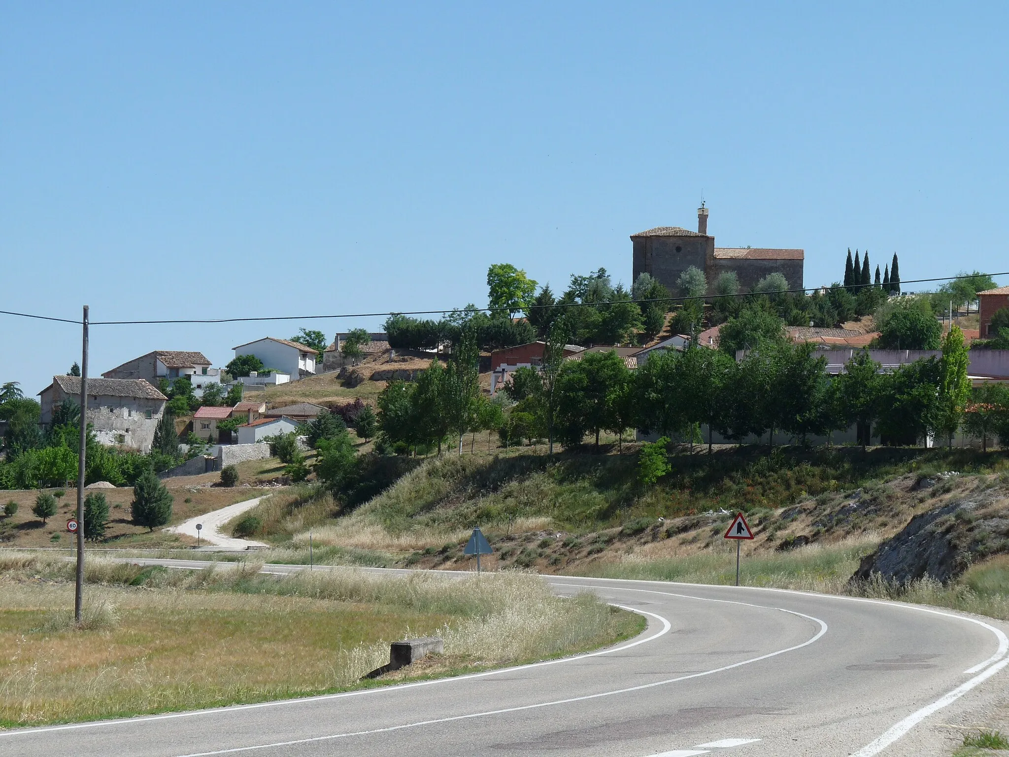 Photo showing: View of Fuencemillán, Guadalajara, Castile-La Mancha, Spain.