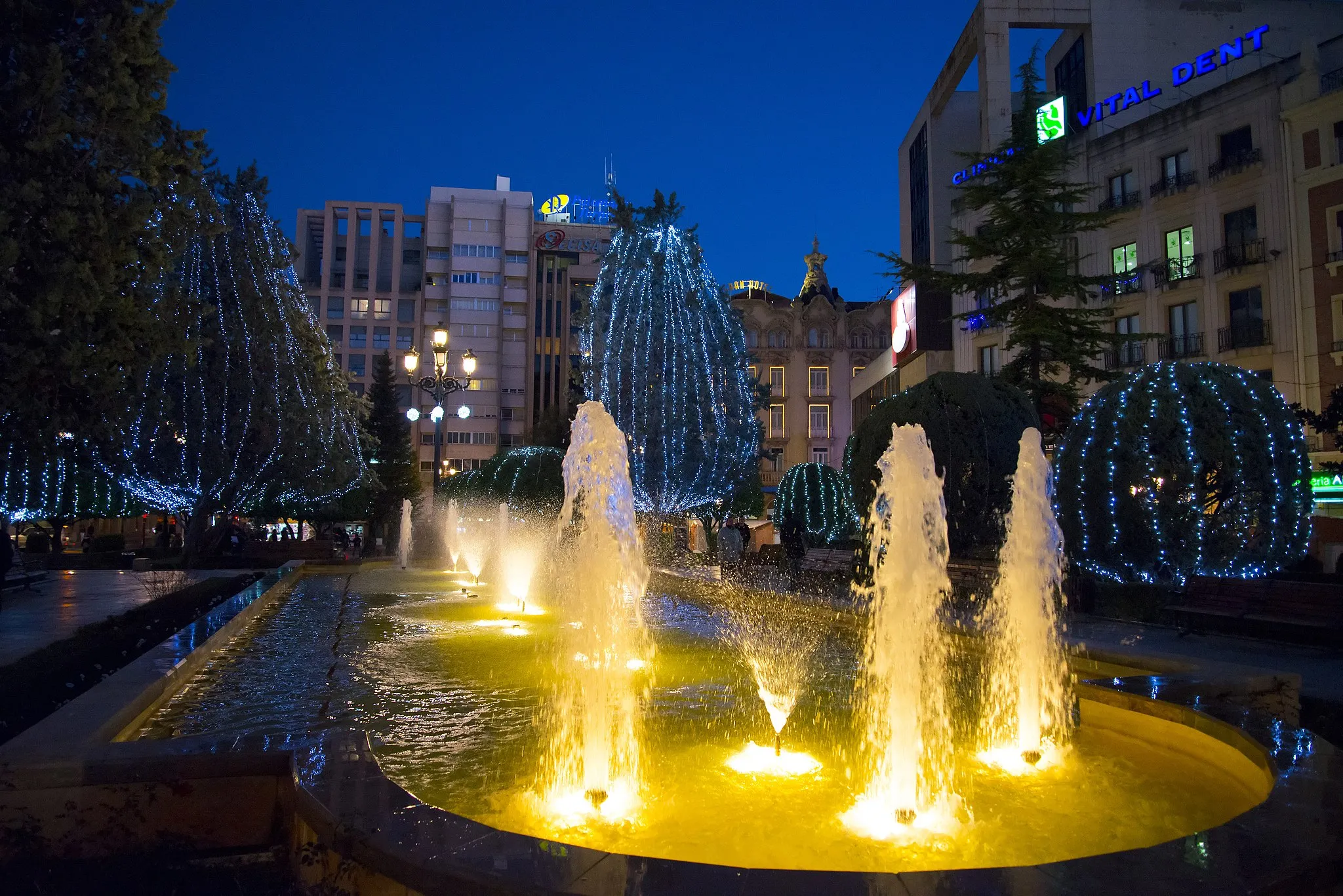 Photo showing: Albacete nocturno