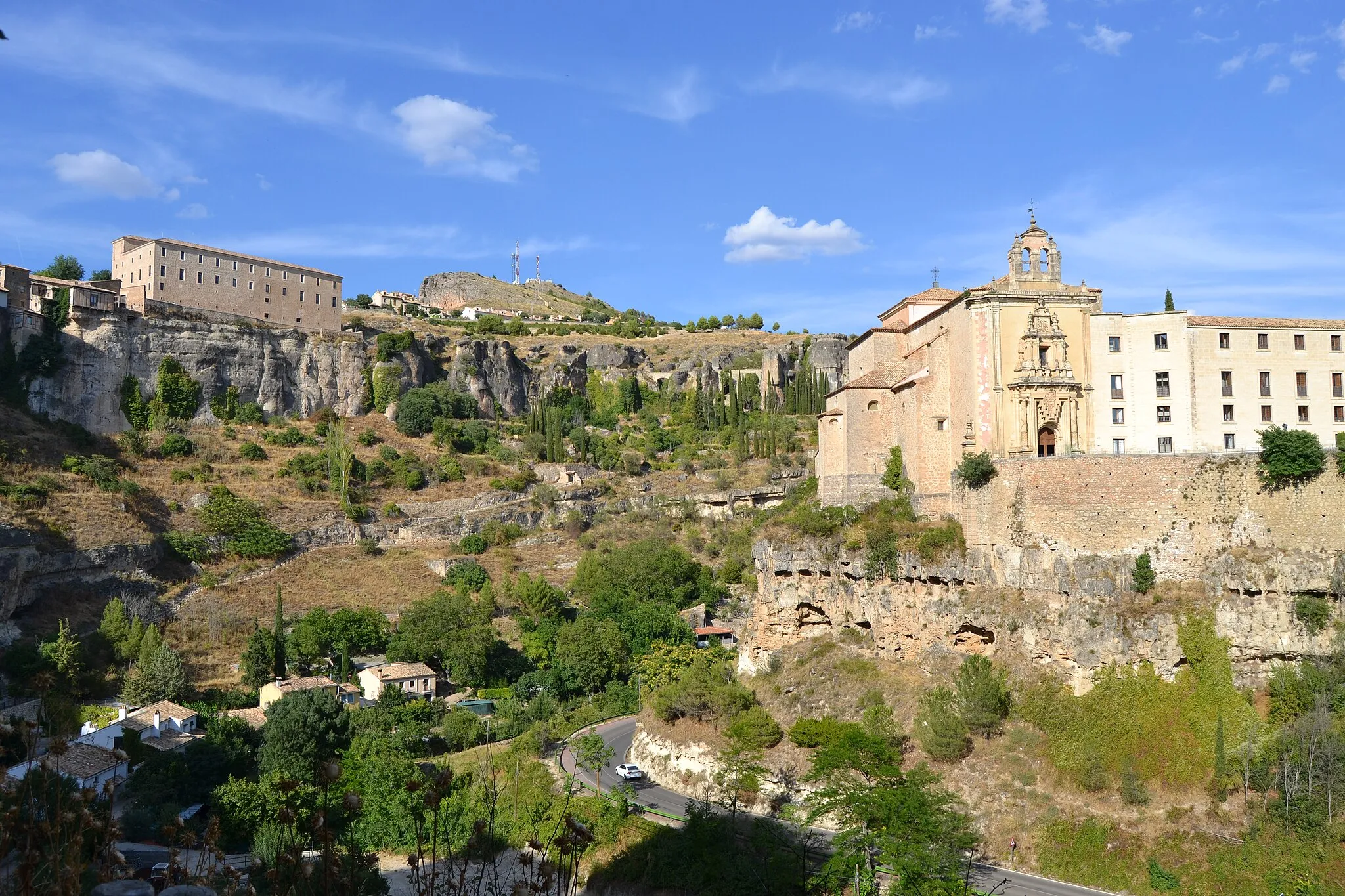 Photo showing: Hanging houses of Cuenca, Spain