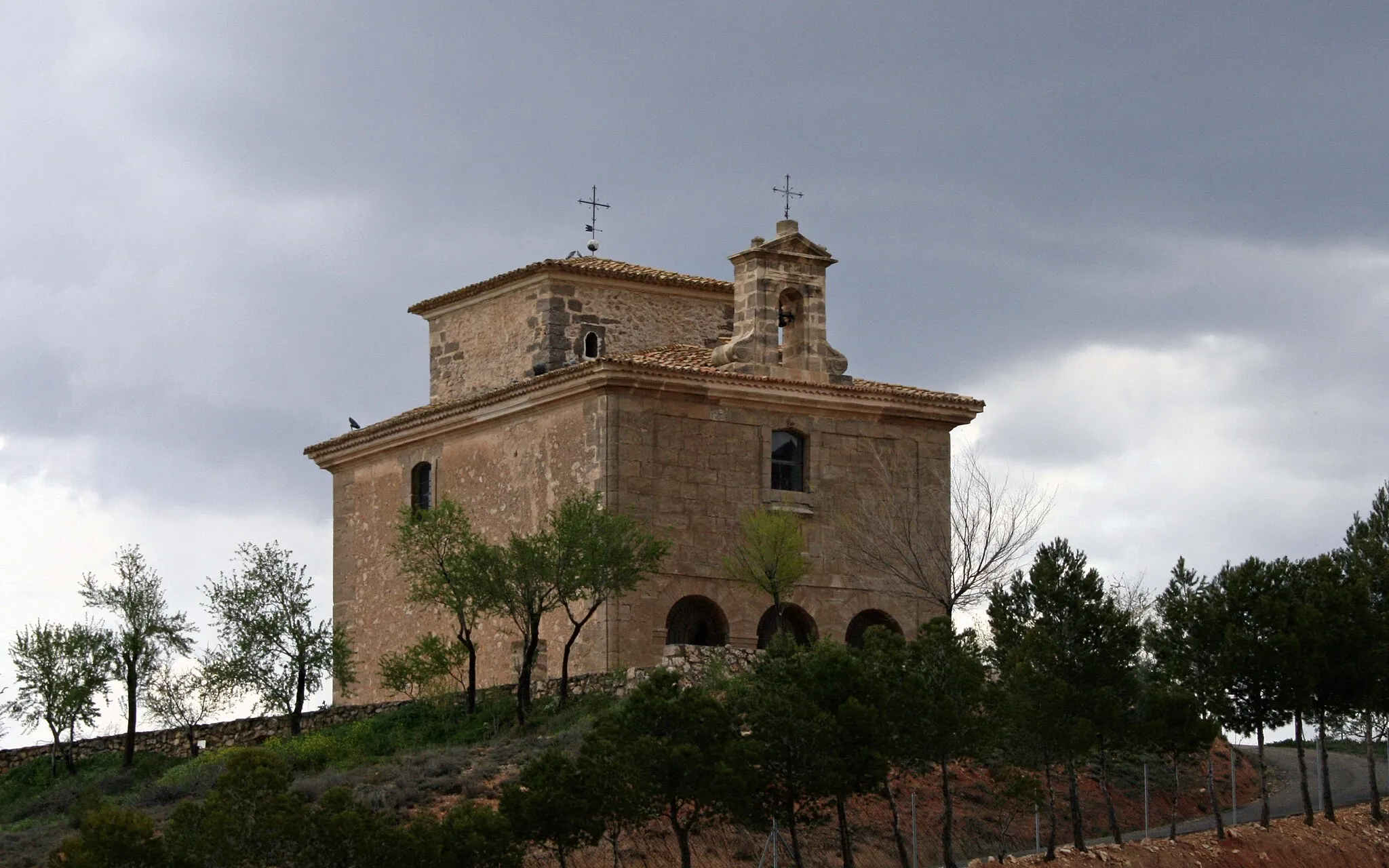 Photo showing: Ermita de la Inmaculada Concepción, en Caracenilla, pedanía de Huete, Cuenca, España