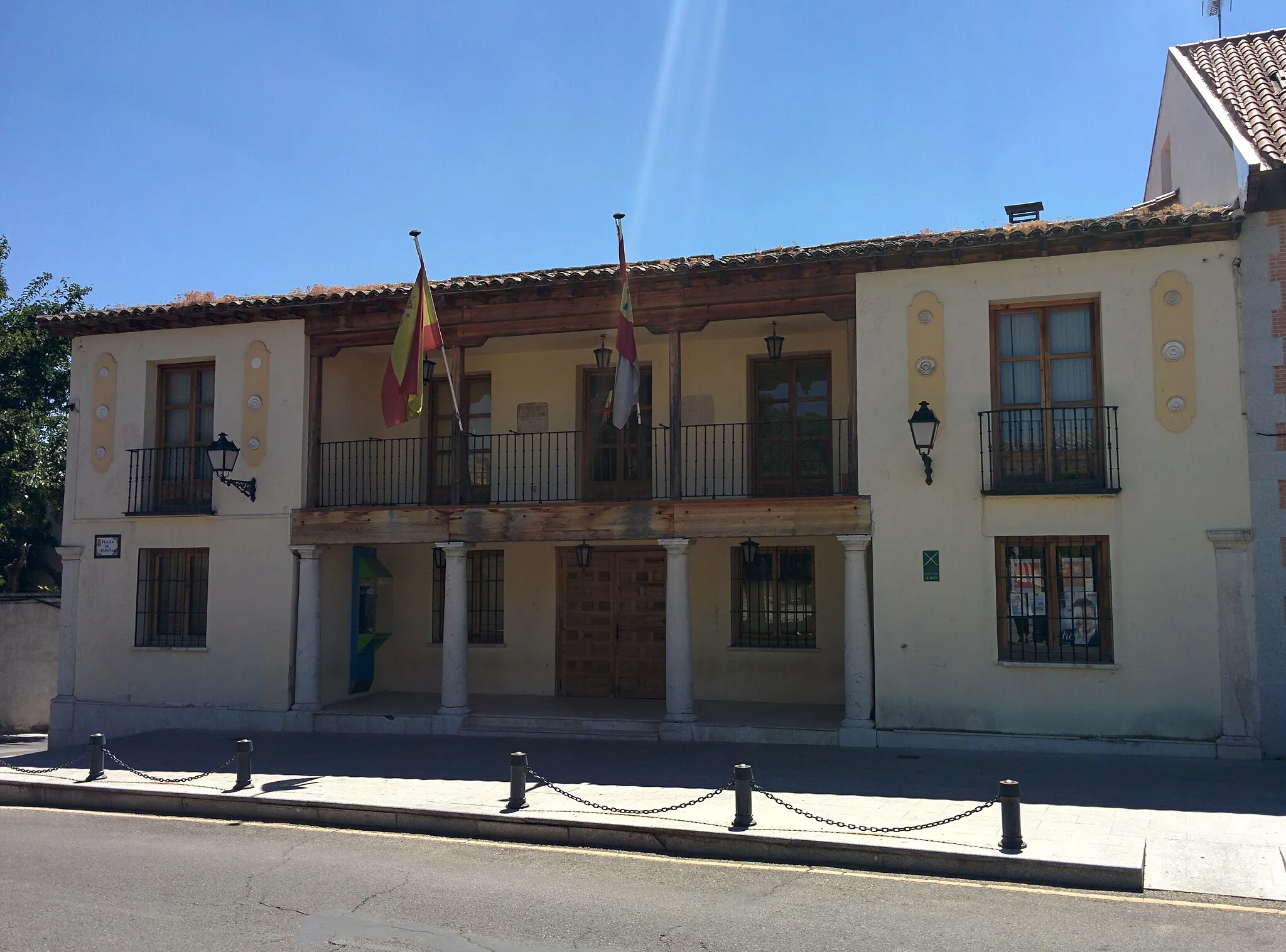 Photo showing: Casa consistorial de Esquivias (Toledo, España).