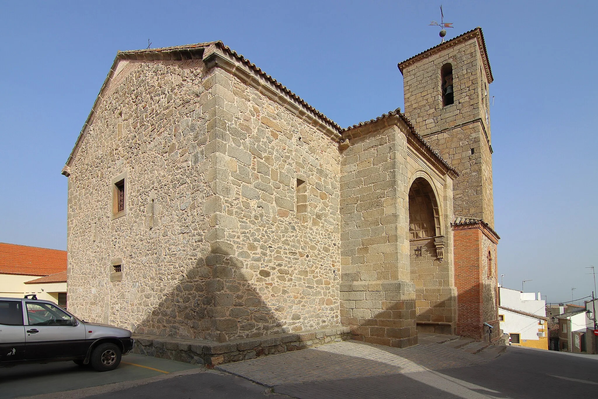 Photo showing: Iglesia de San Andrés, Castillo de Bayuela