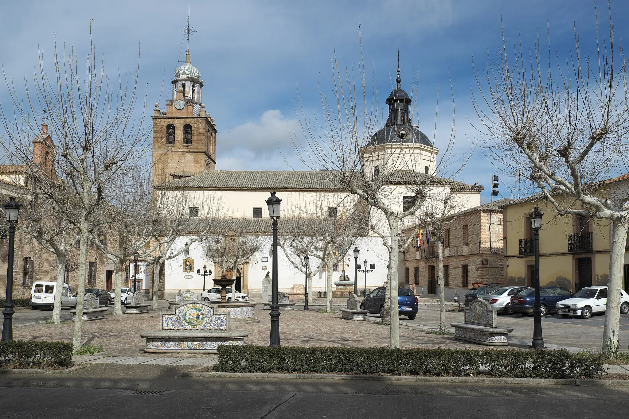 Photo showing: Katholische Pfarrkirche Santa Catalina in El Puente del Arzobispo in der Provinz Toledo (Kastilien-La Mancha/Spanien)