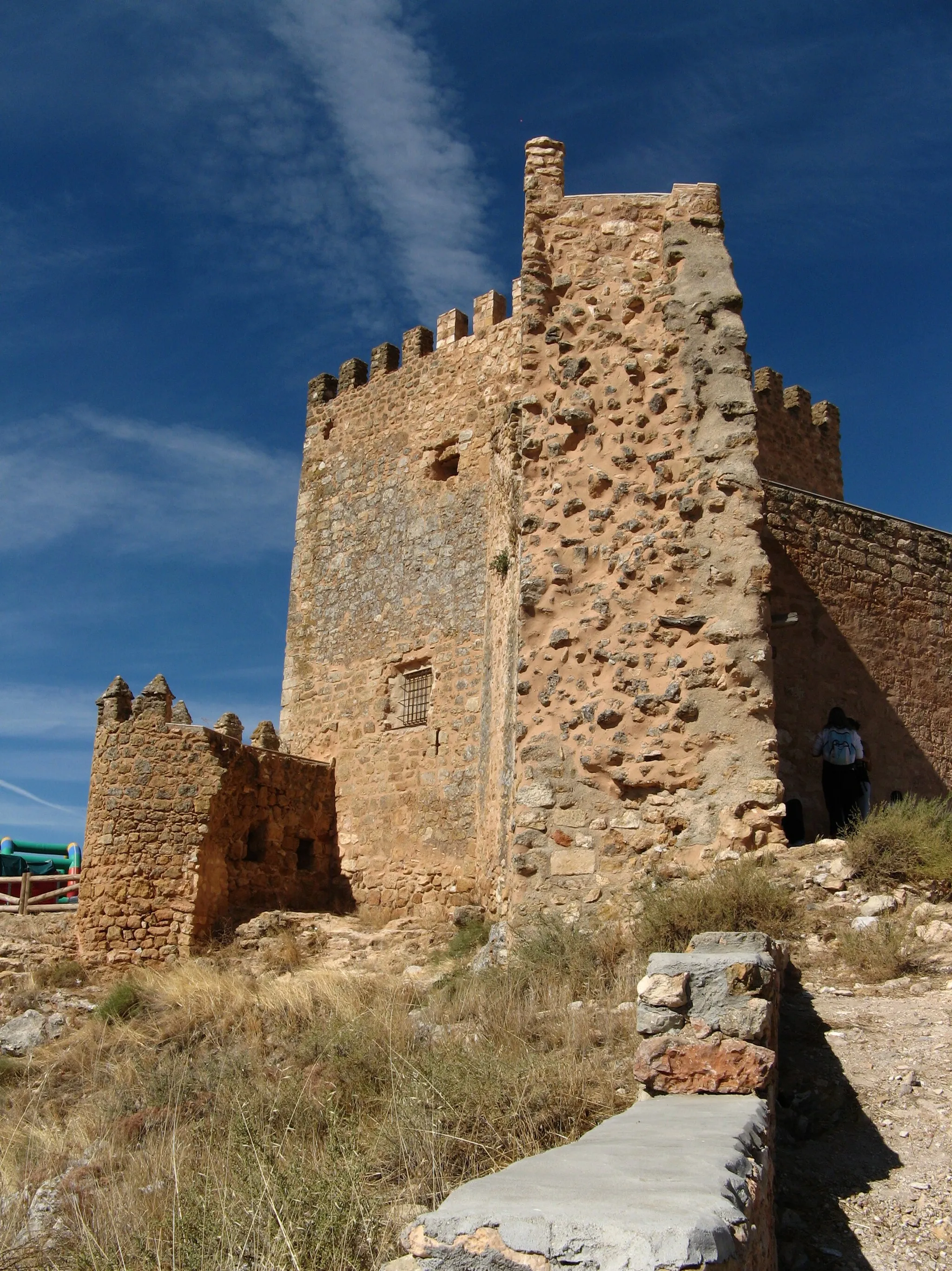 Photo showing: Castillo de Peñarroya
Argamasilla de Alba.
Provincia de Ciudad Real.
Castilla-La Mancha.

España