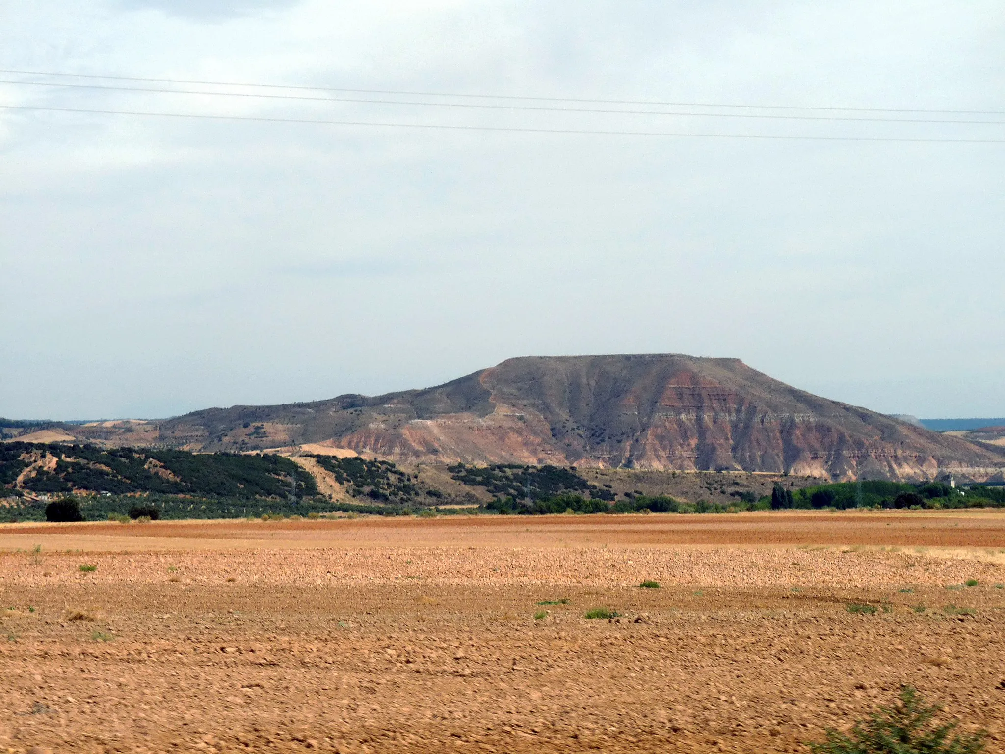 Photo showing: Paisaje en las cercanías de Humanes, provincia de Guadalajara, España.