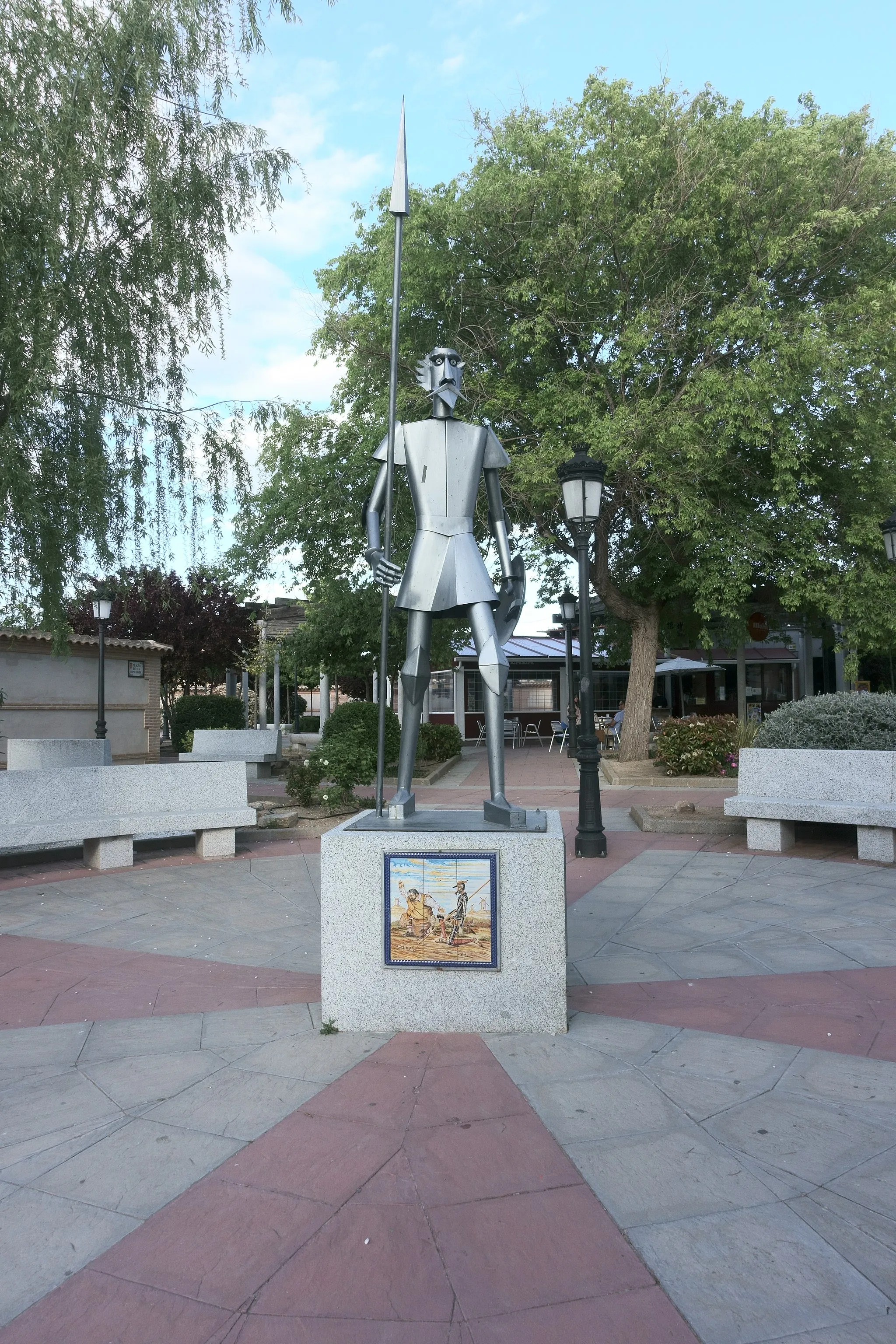 Photo showing: Monumento al Quijote en Cobisa (Toledo, España).