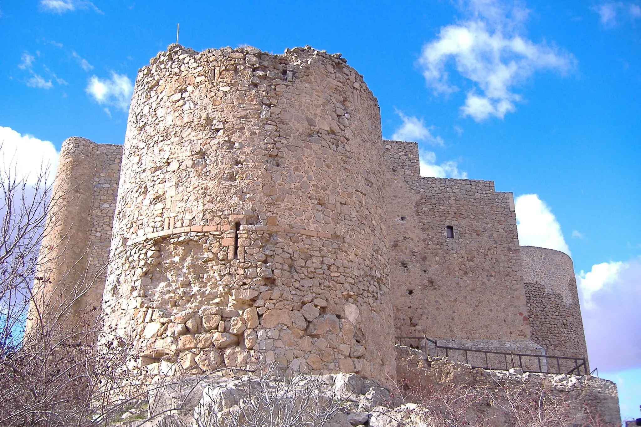 Photo showing: Torres del castillo de Consuegra.