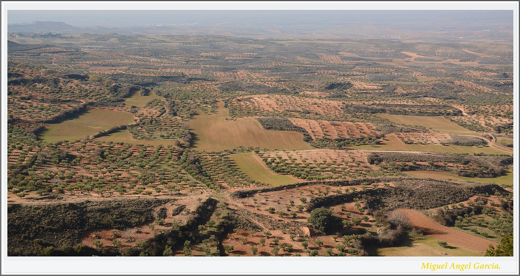 Photo showing: La Alcarria a vista de pájaro.