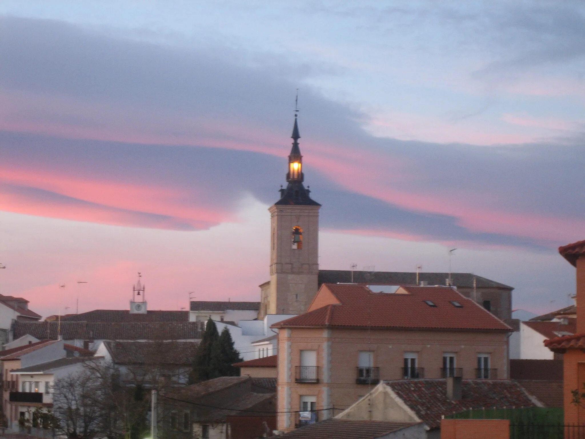 Photo showing: carranque al atardecer