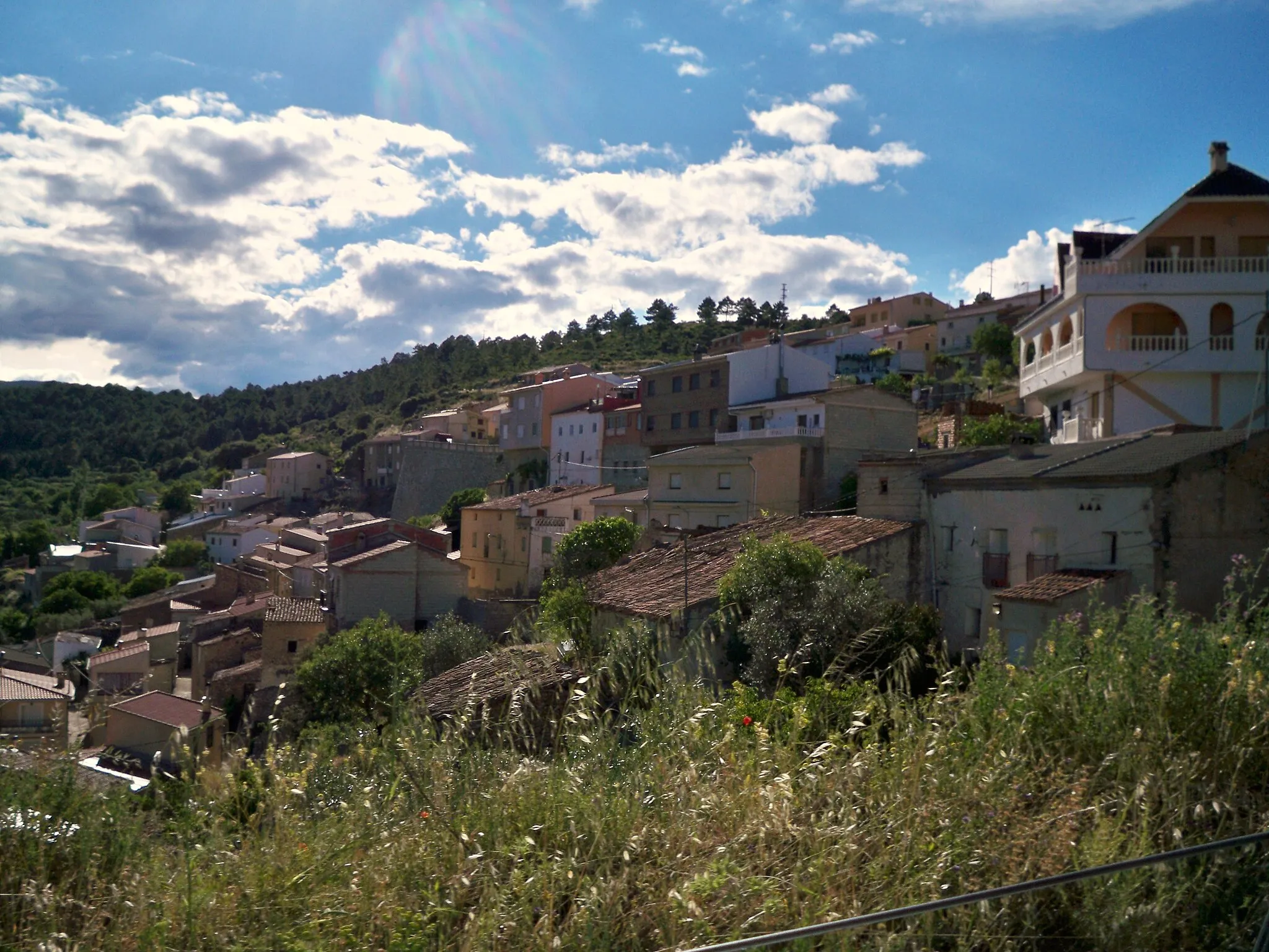 Photo showing: Vista de la localidad de El Pardal (Molinicos - Albacete)