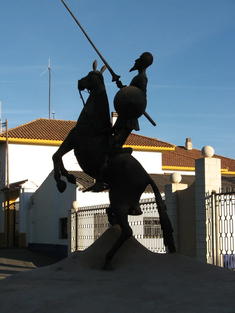 Photo showing: Don Quixote. Campo de Criptana. Castilla-La Mancha. Spain