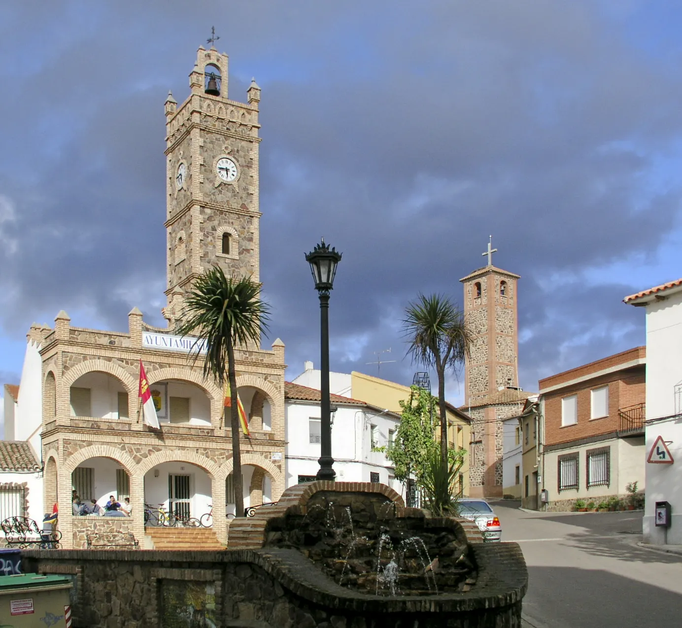 Photo showing: La Nava de Ricomalillo, Ayuntamiento. Province of Toledo, Spain.