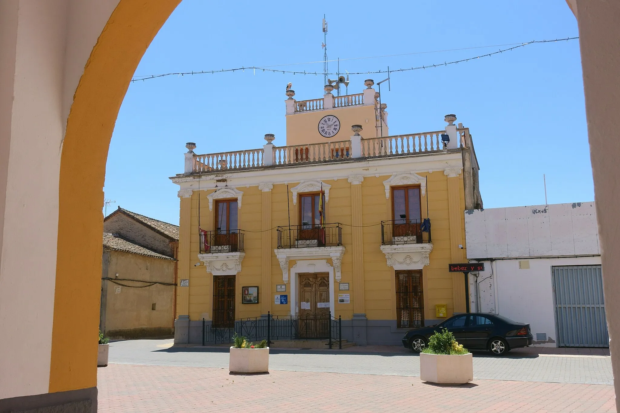 Photo showing: Casa consistorial de San Bartolomé de las Abiertas (Toledo, España).