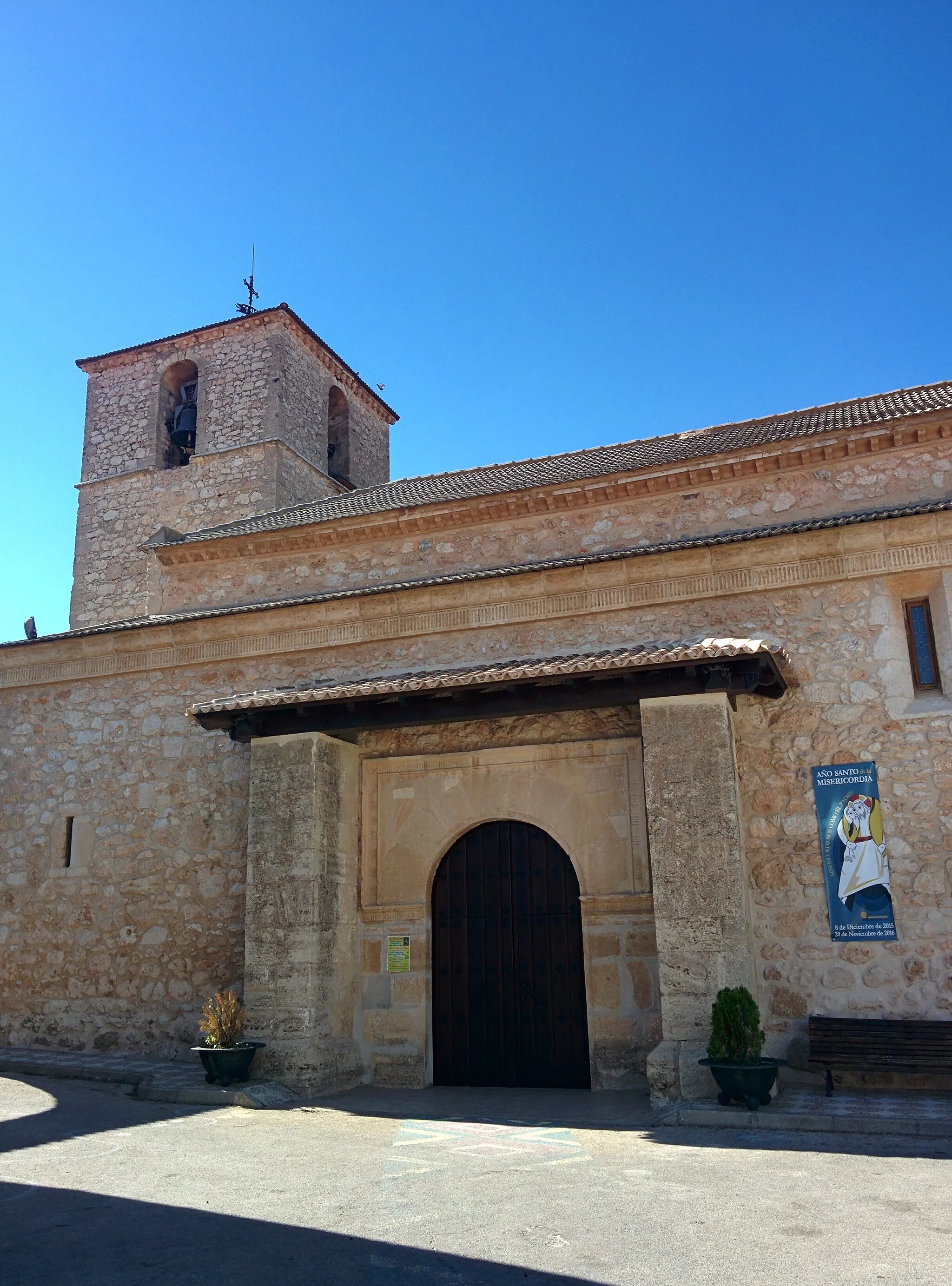 Photo showing: Church of Our Lady of the Assumption, in Las Mesas (Cuenca, Spain).