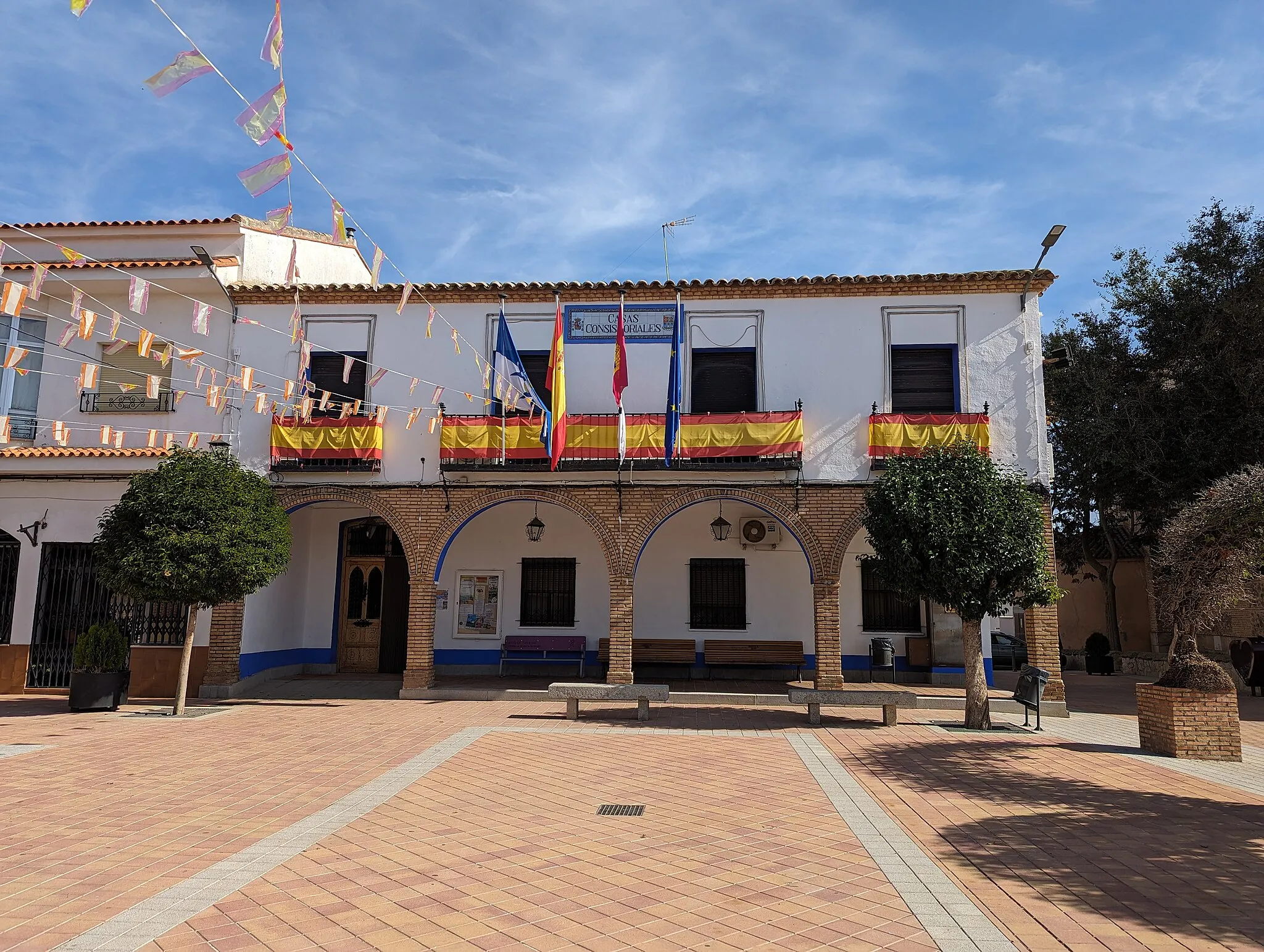 Photo showing: Casa consistorial de Turleque (Toledo, España).