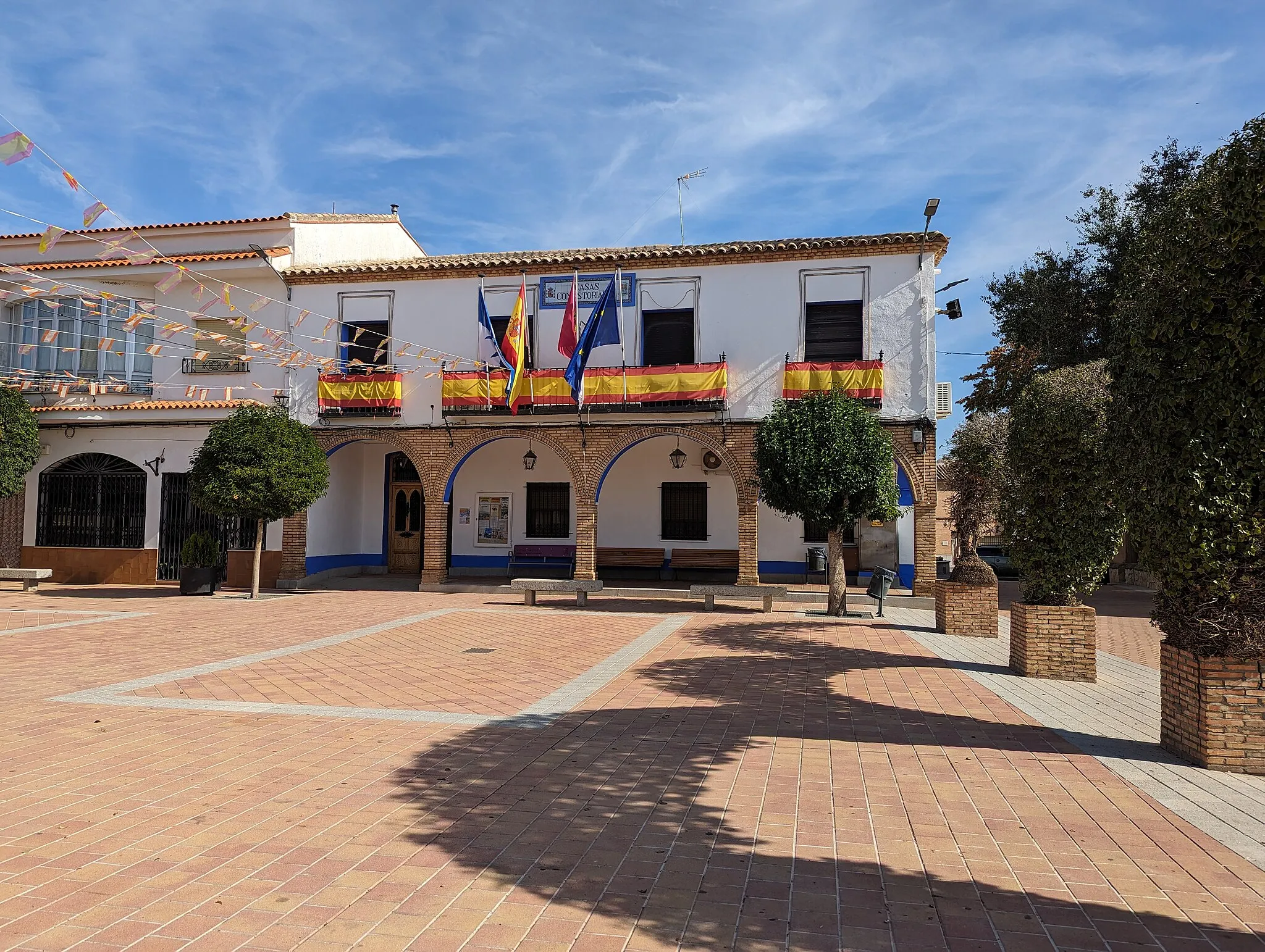 Photo showing: Casa consistorial de Turleque (Toledo, España).