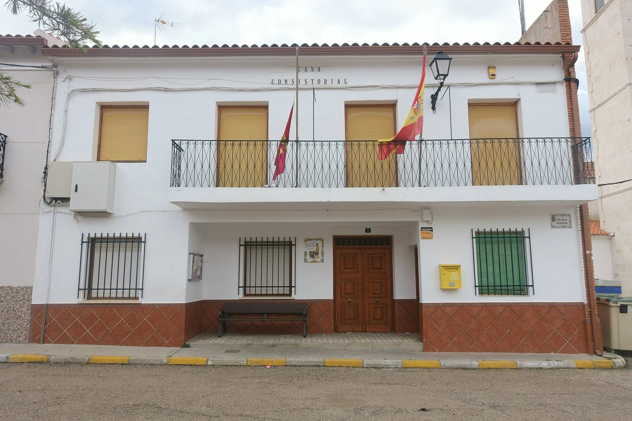 Photo showing: Casa consistorial de Fuentelespino de Haro (Cuenca, España).